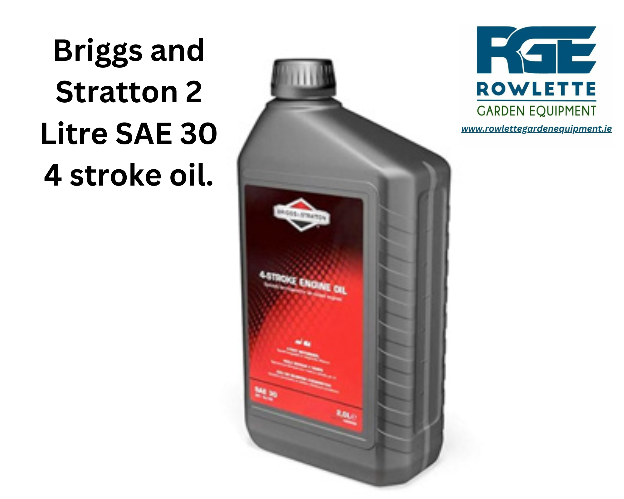 Briggs & Stratton Engine Oil SAE30 2L