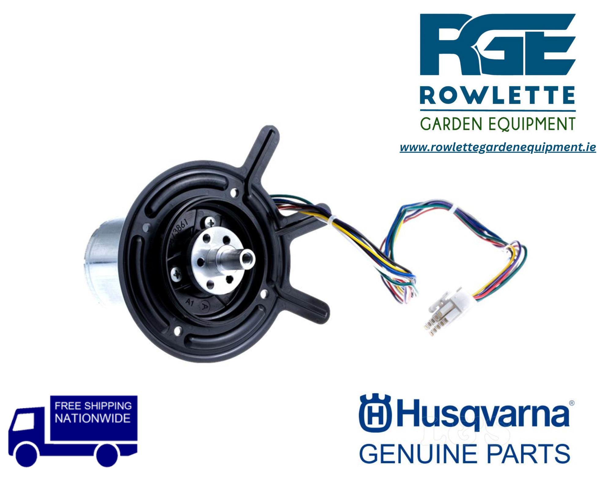 Genuine Husqvarna Automower Motor Assembly 420, 430x, 440, 450x, 520, 550