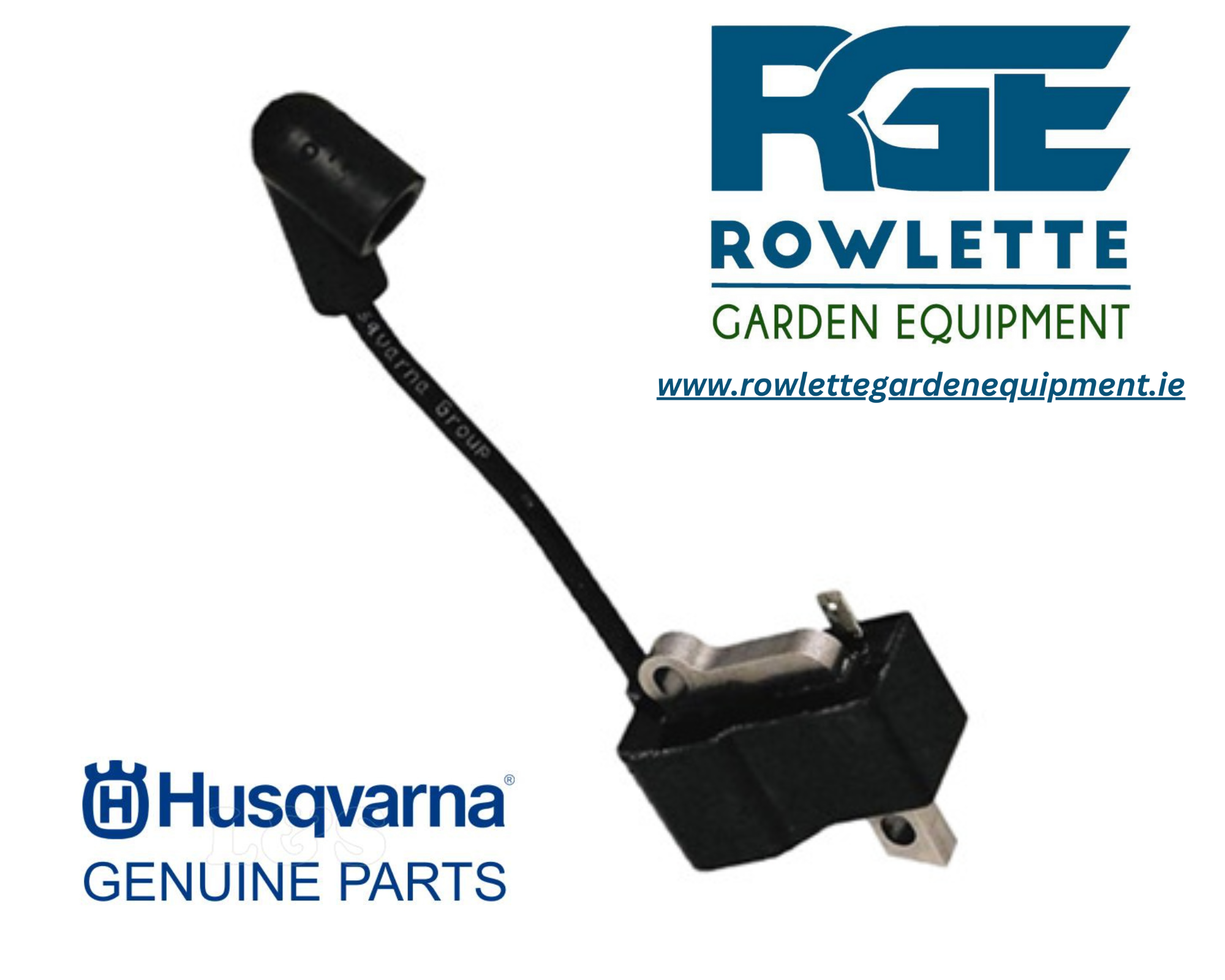 Genuine Husqvarna Chainsaw 445II, 445EII, 450II, 450EII Ignition coil