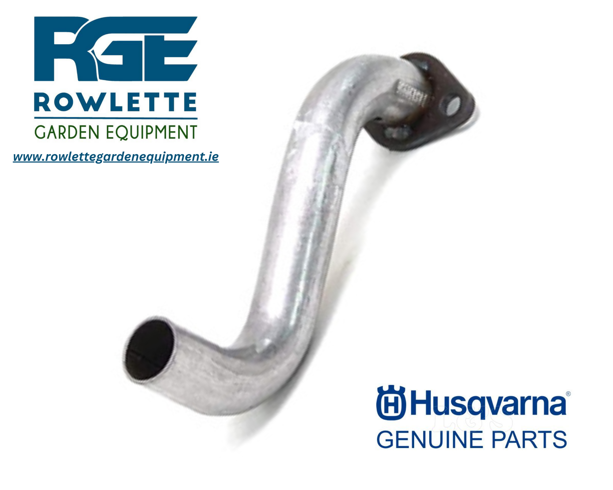 Genuine Husqvarna Left Hand Side Exhaust Tube