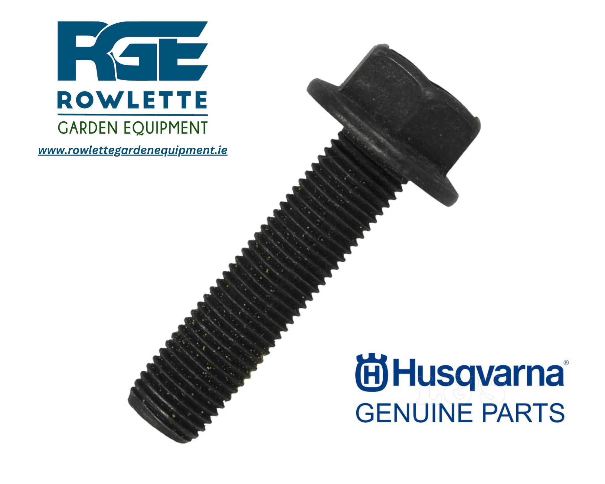 Genuine Husqvarna Ride On Mower Blade Bolt right Hand Side