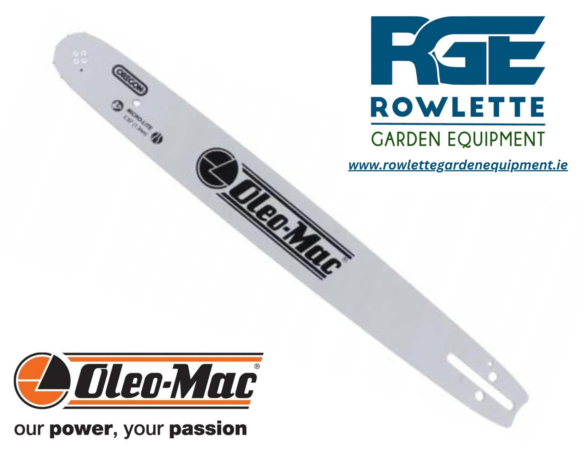 Genuine Oleo Mac 16 inch Chainsaw Bar