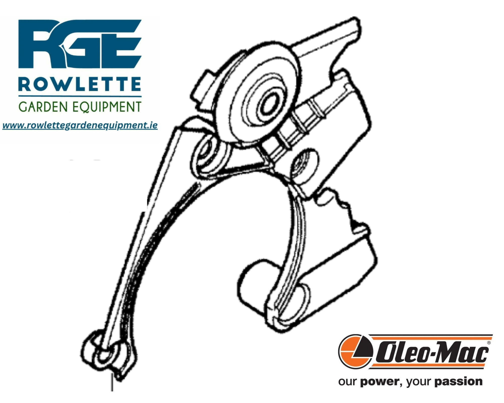 Genuine Oleo Mac Brake Cover GS350