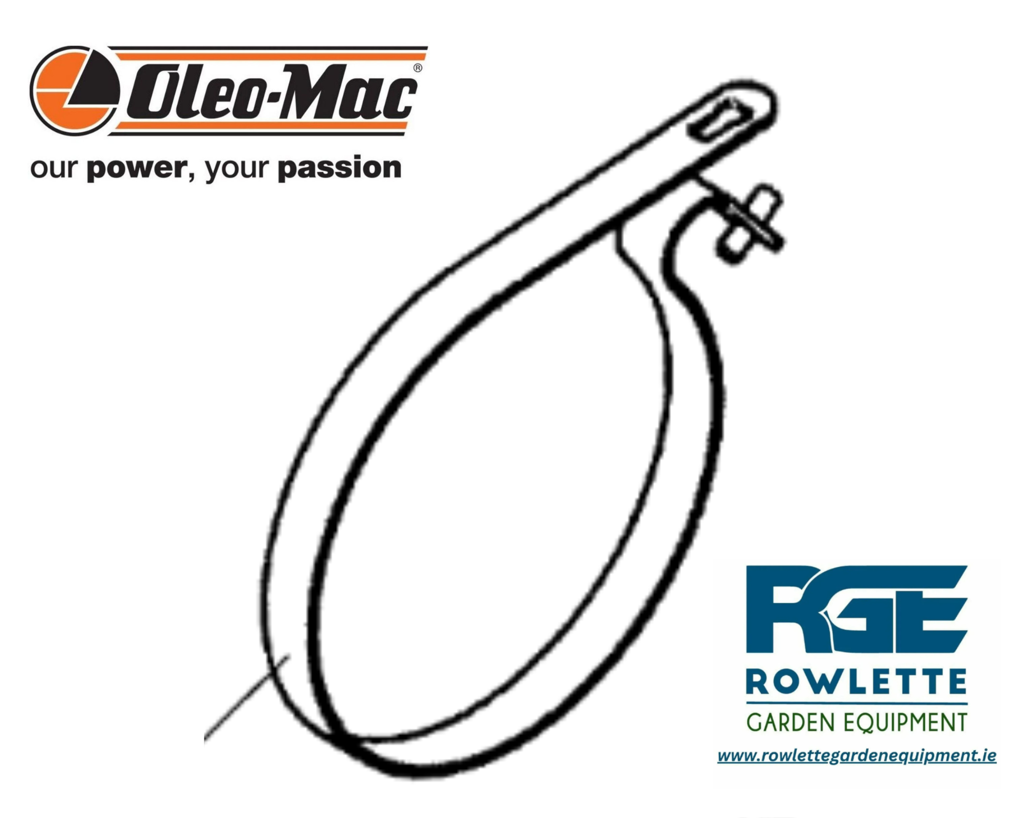 Genuine Oleo Mac Chain Brake Band GS350