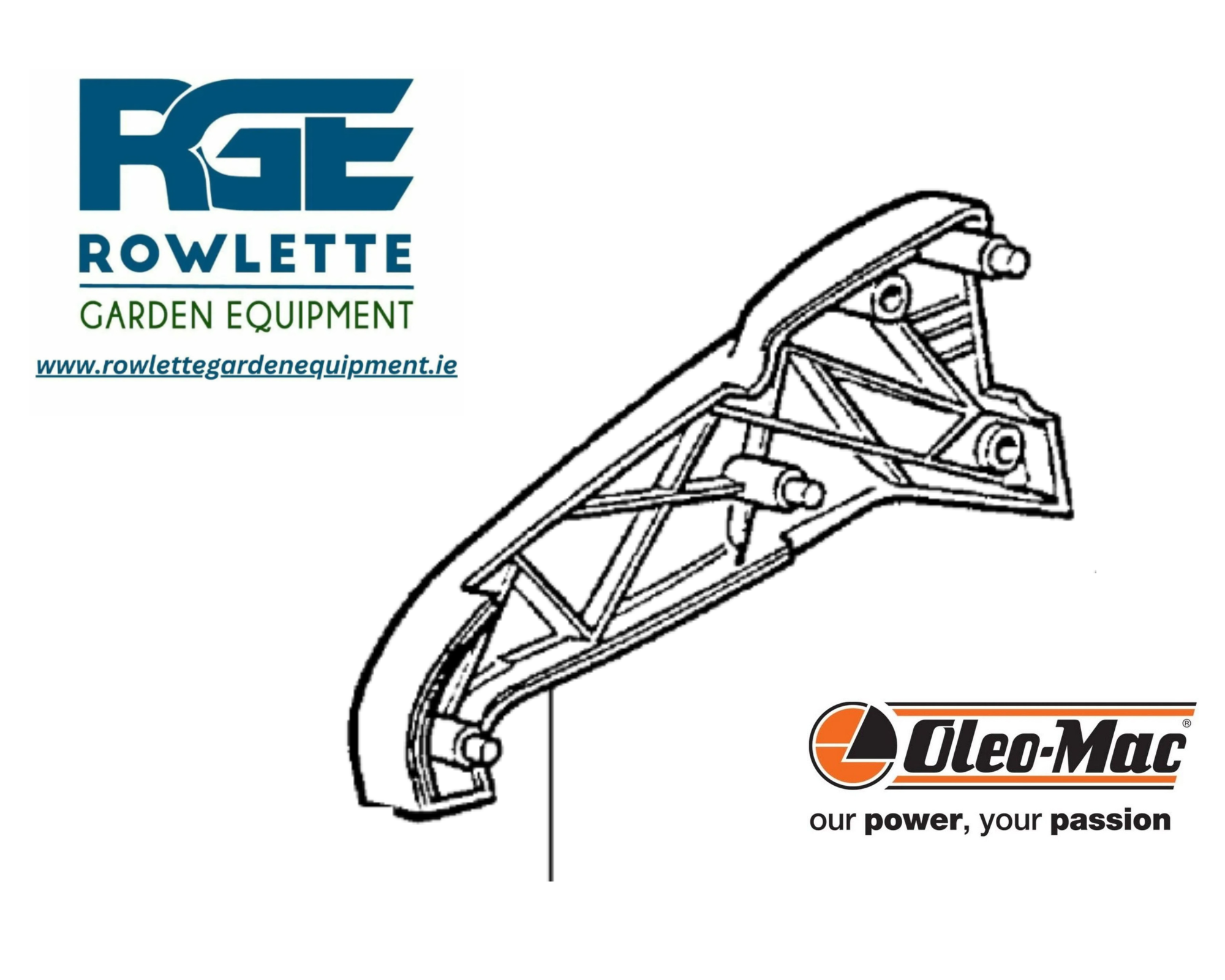 Genuine Oleo Mac Handle Cover 936 940 952