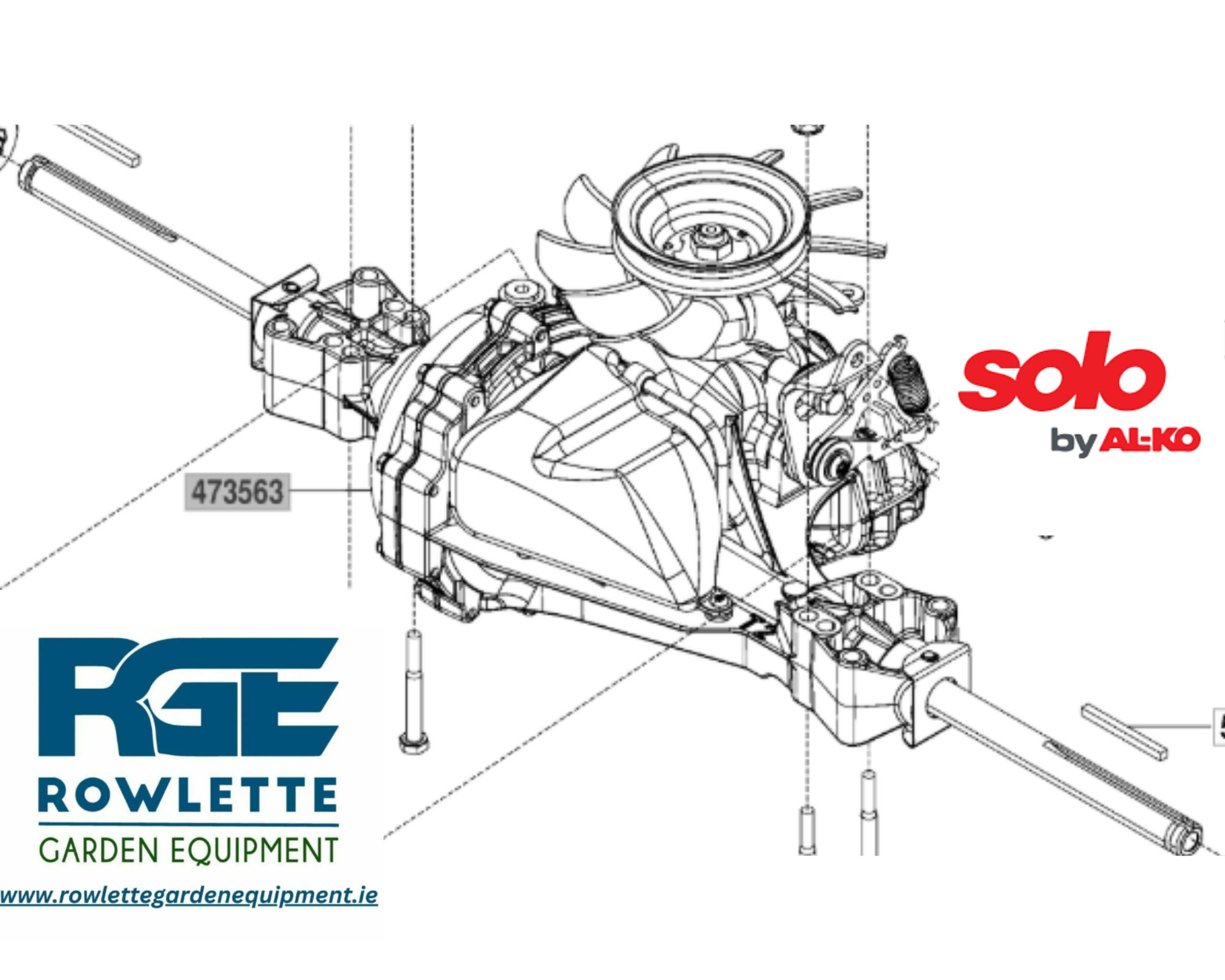 Genuine Solo T15-95.6 HD Gearbox