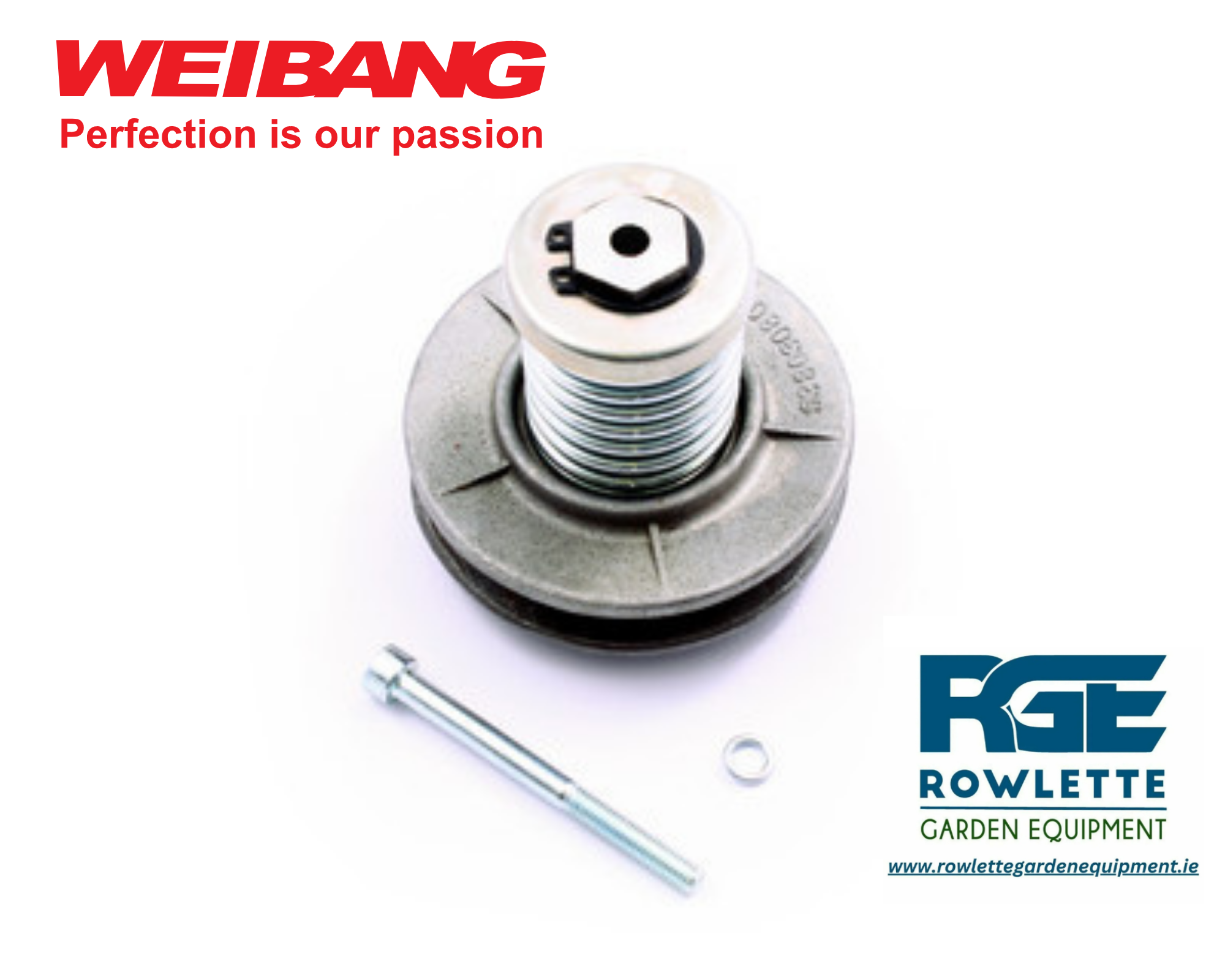Genuine Weibang WBE455SCV-3IN1-PRO, WBE456SCV-3IN1, WBE506SCV-3IN1, WBE506SCVE-3IN1, WB536SHALV, WB536SKLALV, WB536SKLV-3IN1, WB536SKV3IN1, WB537SLCALV, WB537SLCV-3IN1, WB537SLC-3IN1 Variable Speed Pulley Assembly