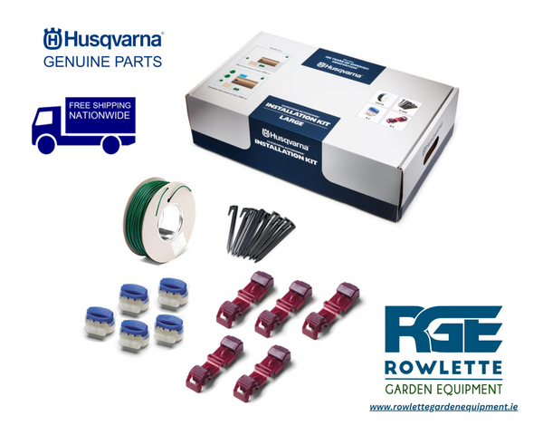 Kit Installation Bordure M+ Genisys Pour Gardena Smart Sileno - 250m Câble + 500 Crochets
