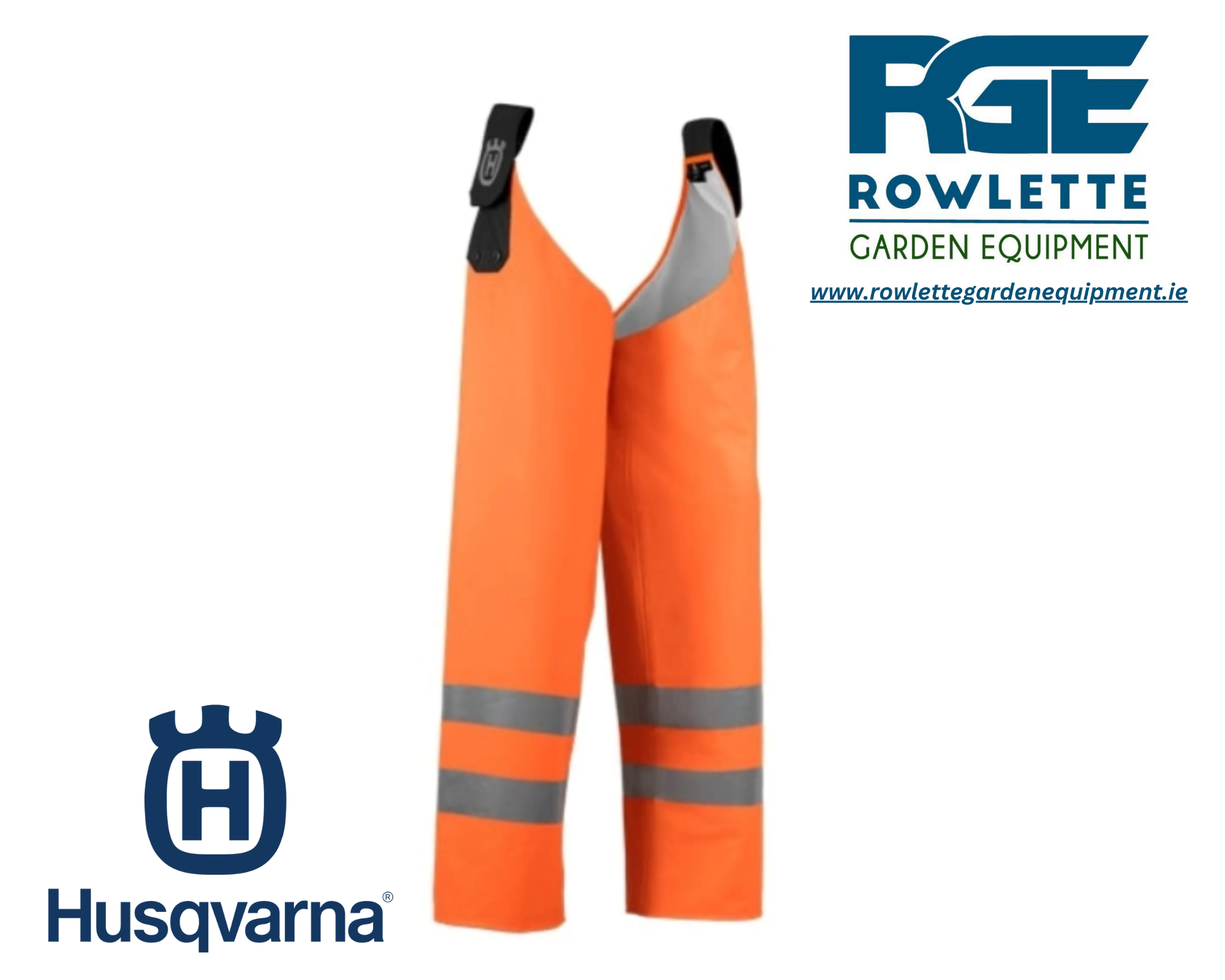 Husqvarna Rain Chaps Functional High-Viz