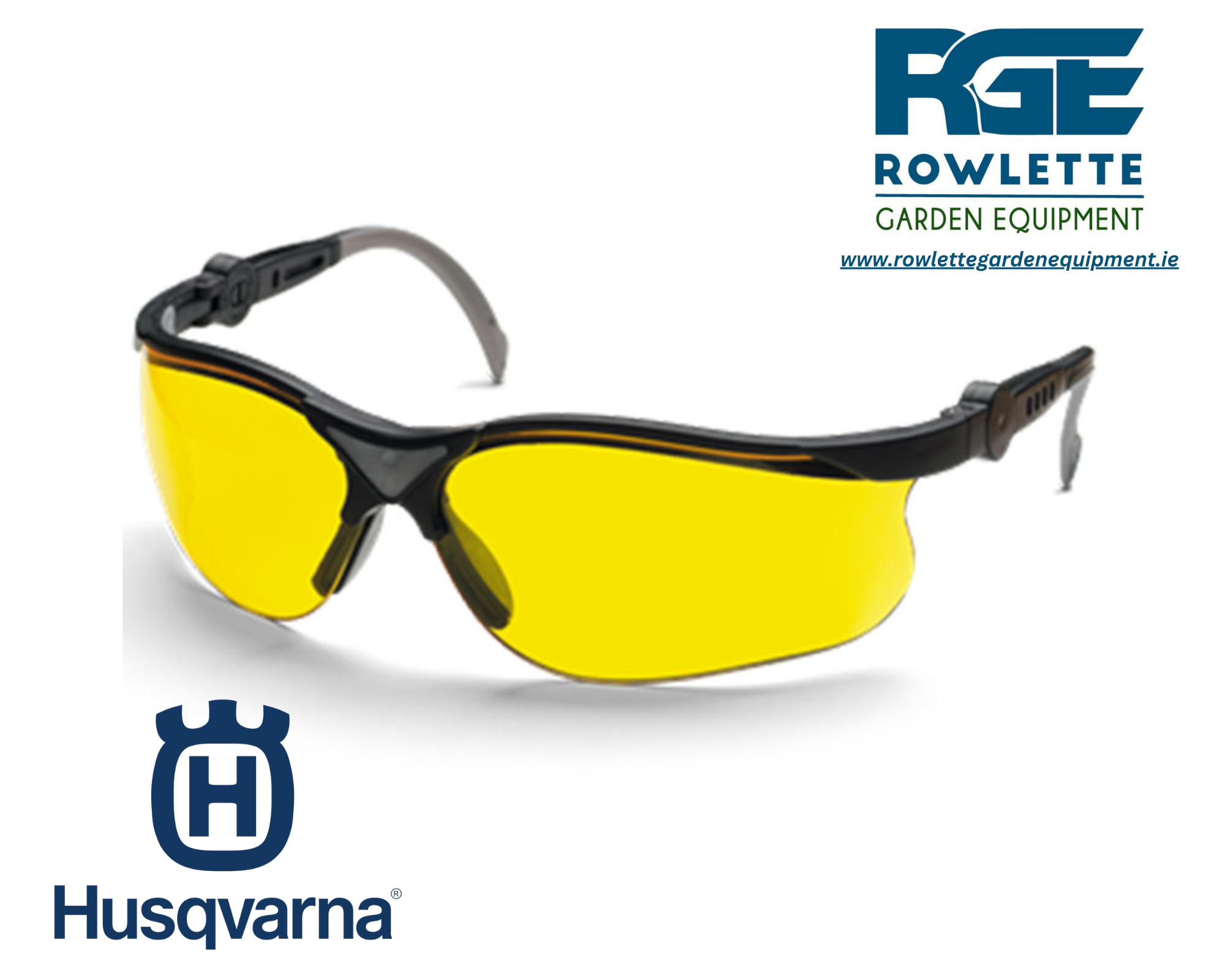 Husqvarna Yellow X Protective Sunglasses