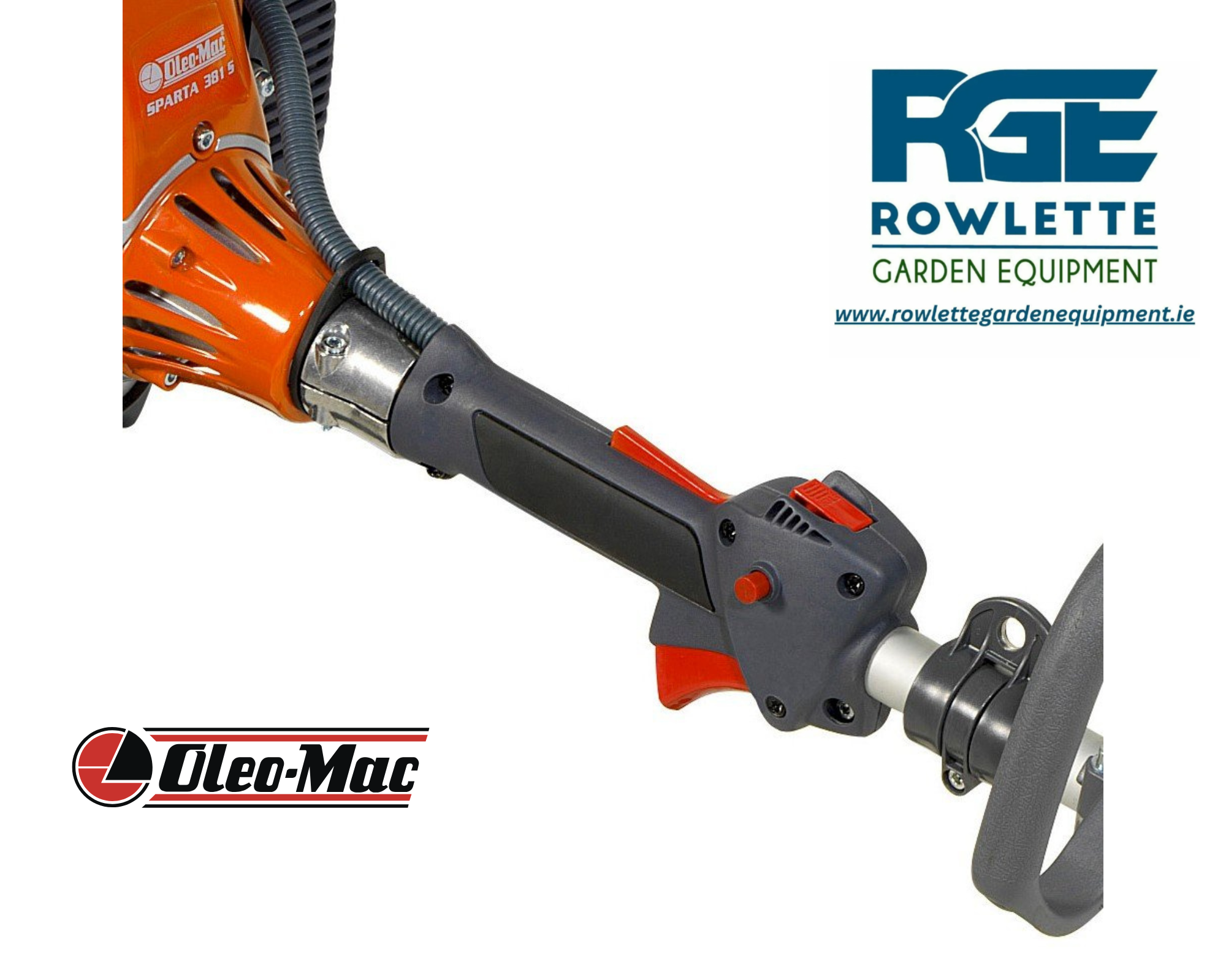 Oleo-Mac Sparta 381S 1.8hp / 36.2cc Medium Power Brushcutter