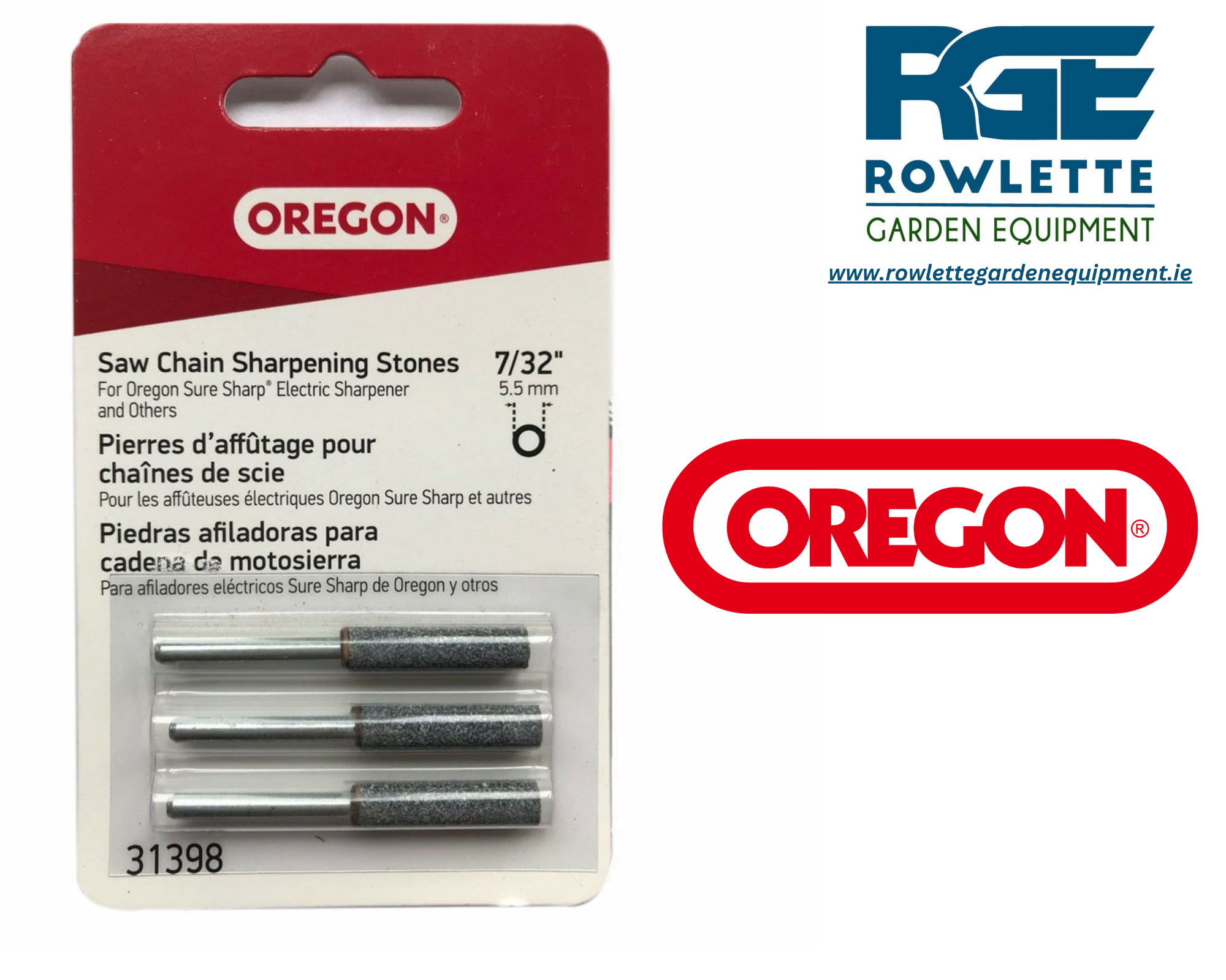 OREGON 7/32" SURESHARP STONE