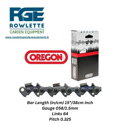 Oregon 15 inch chainsaw replacement chain