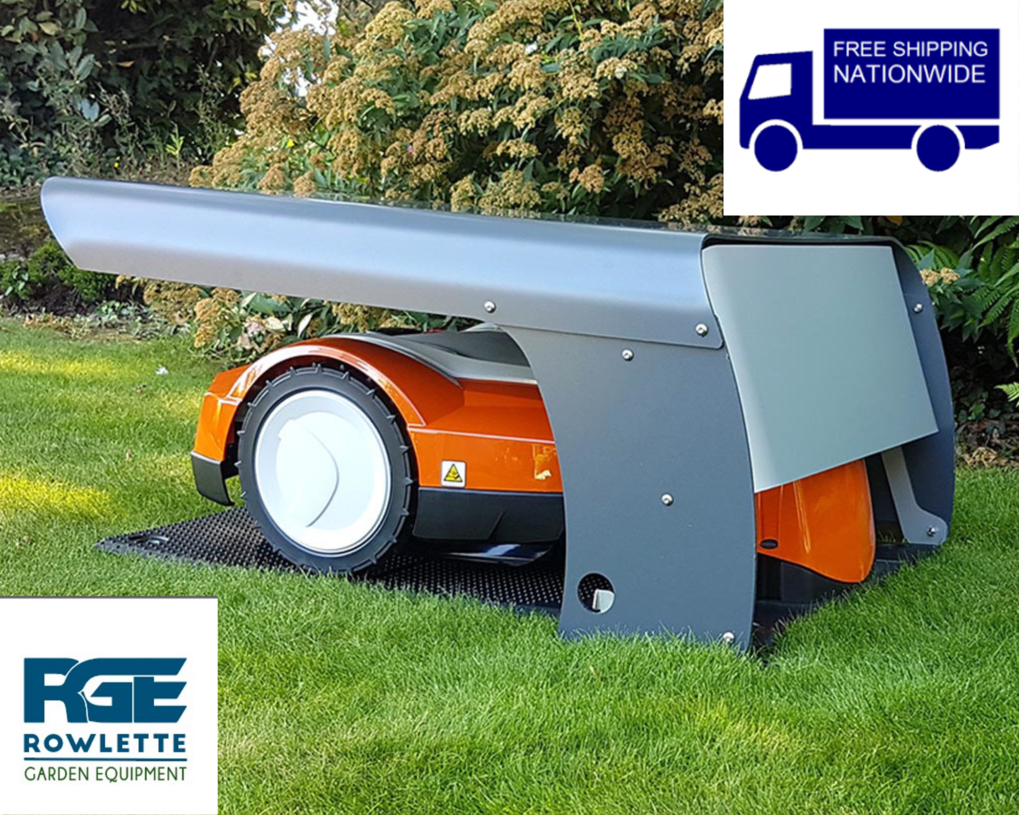 Professional Robotic Lawn Mower Garage XL