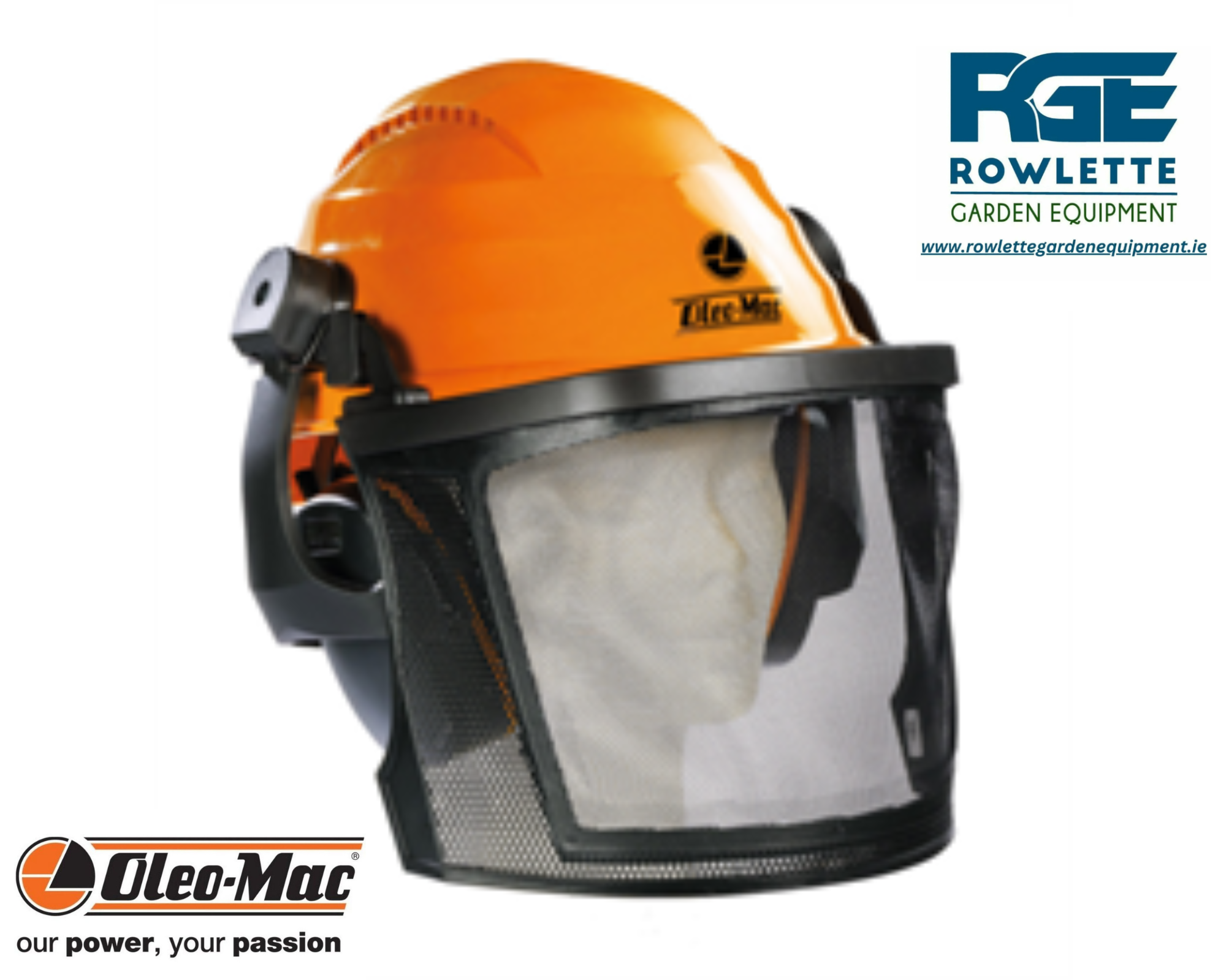 Protective Helmet with Mesh and Earmuffs