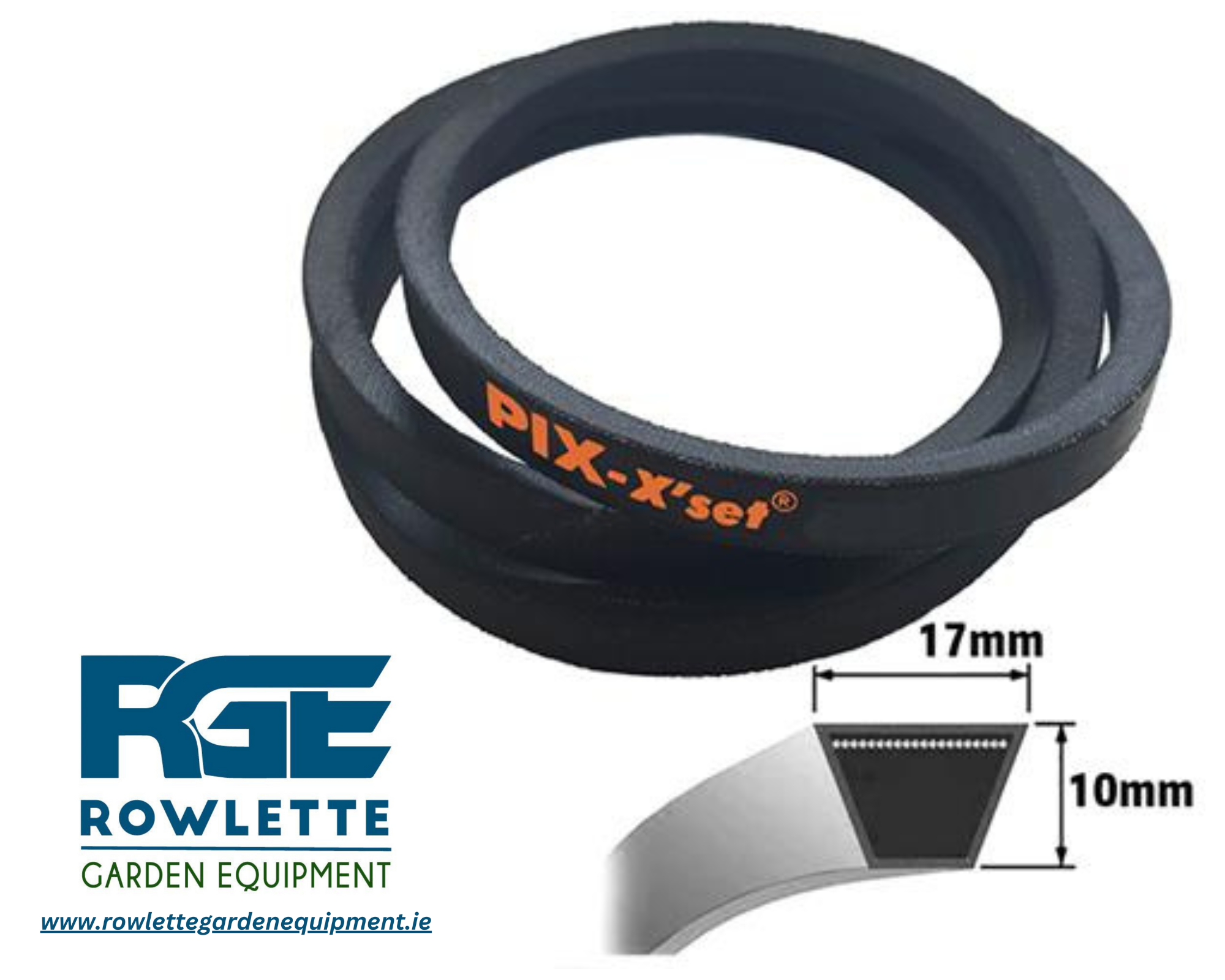 Replacement Castelgarden Deck V Belt 40inch