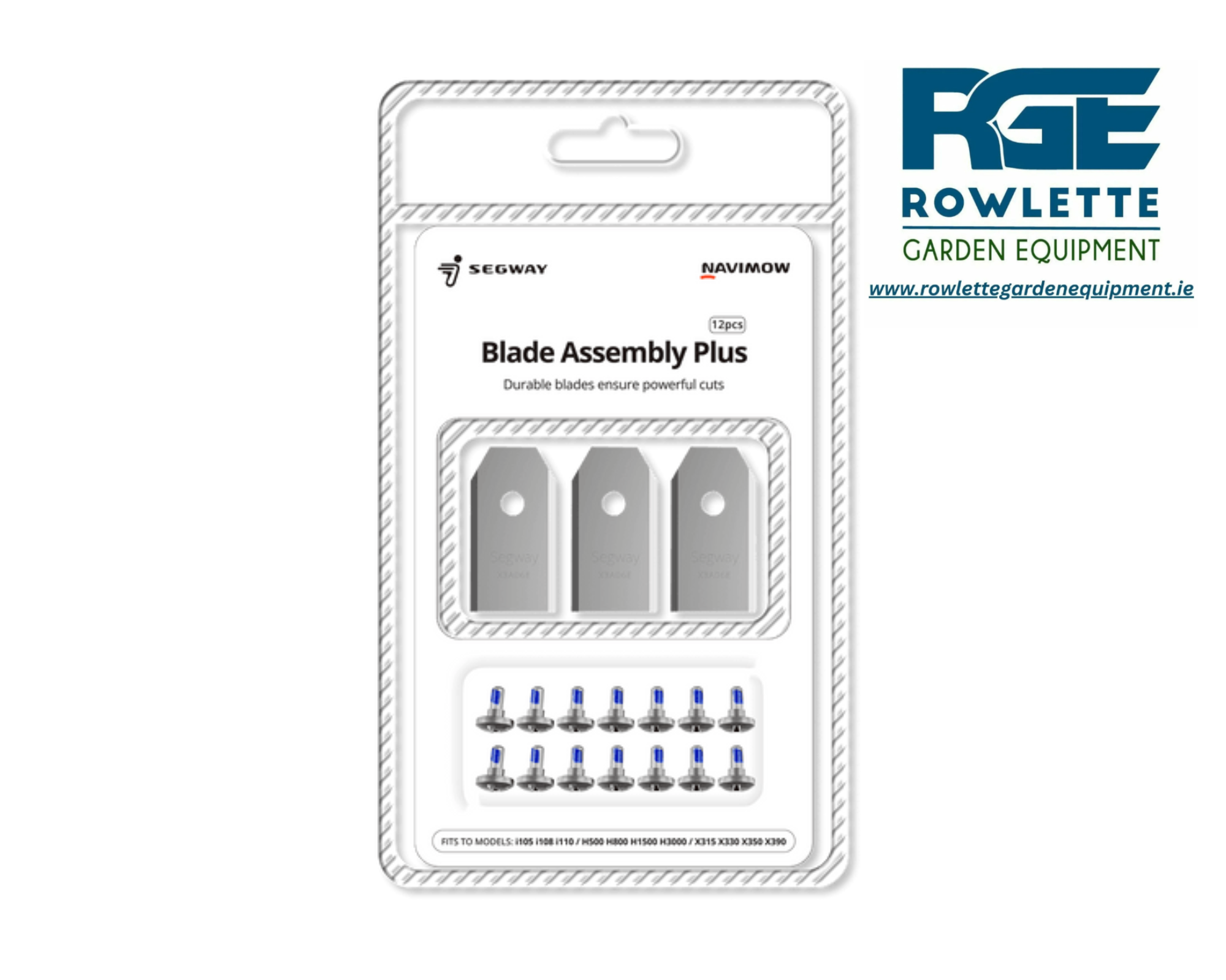Segway Replacement Blades (12 Long Lasting Blades)