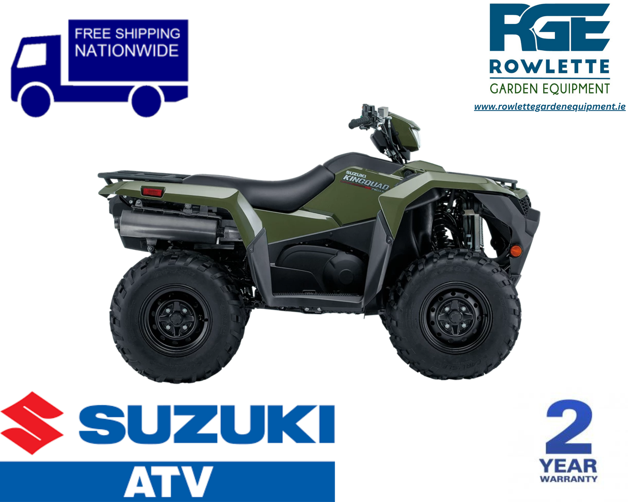 Suzuki Kingquad 500 – Terra Green ( POWER STEERING )