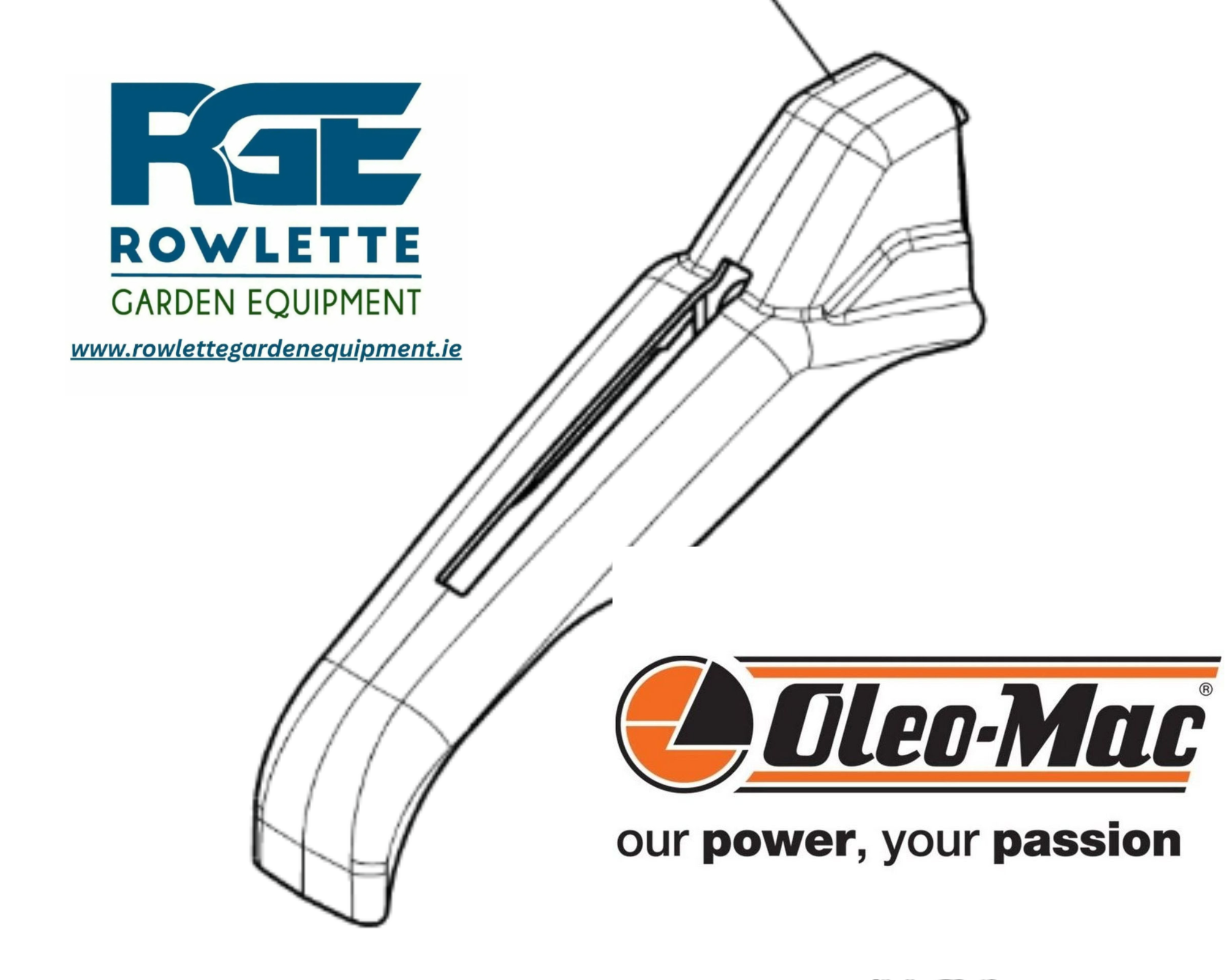 Genuine Oleo Mac Handle GSH400