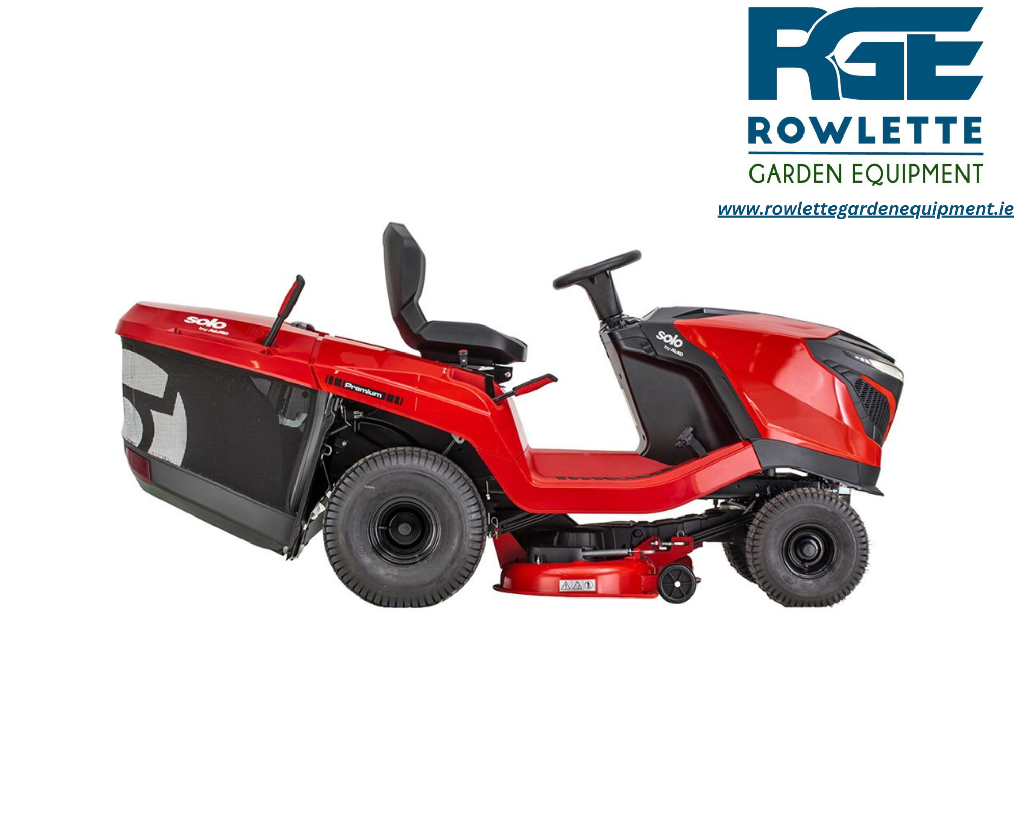 Solo by AL-KO T 15-95 HD-A Premium Hydrostatic Rear Collect Lawn Tractor