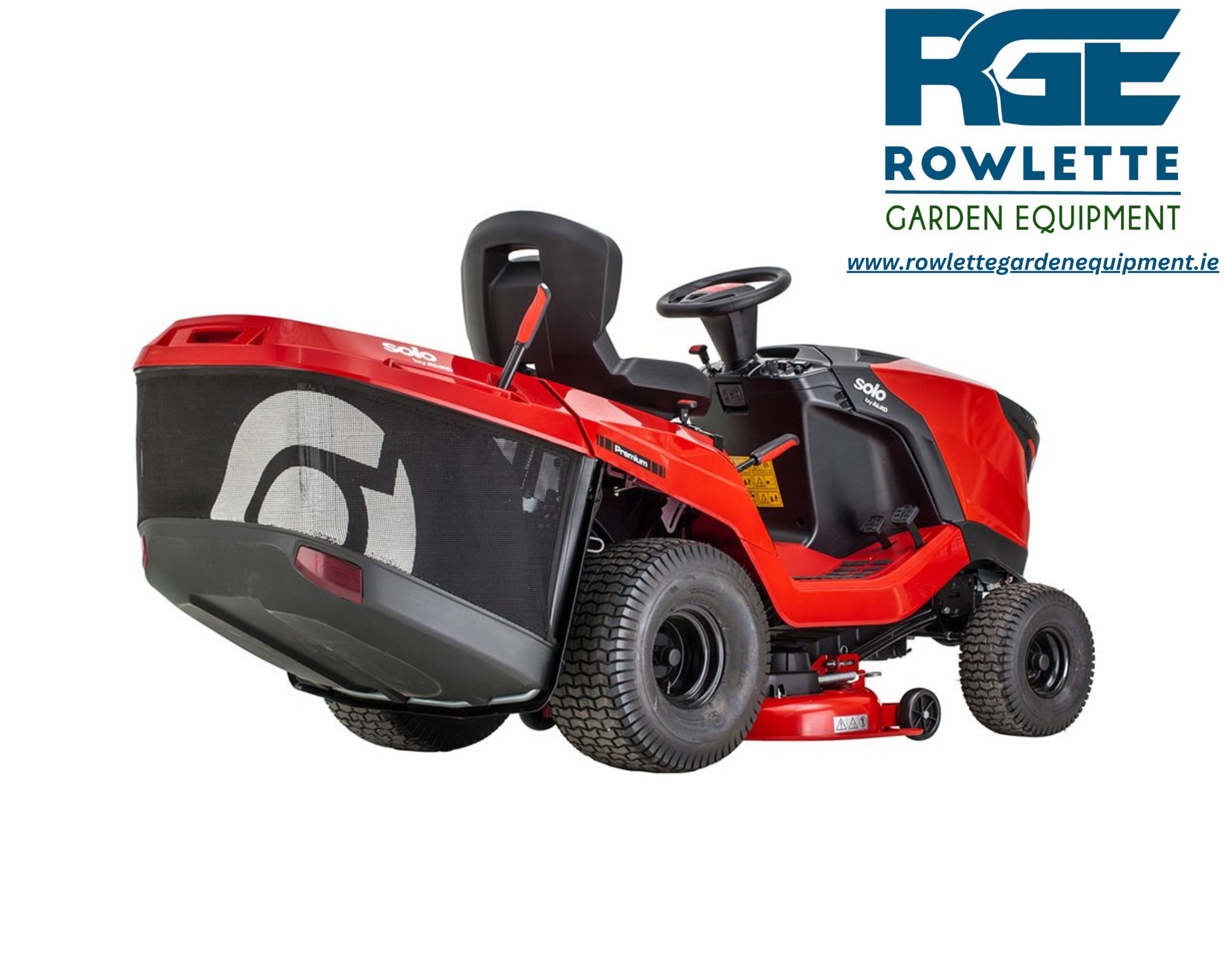 Solo by AL-KO T 15-95 HD-A Premium Hydrostatic Rear Collect Lawn Tractor