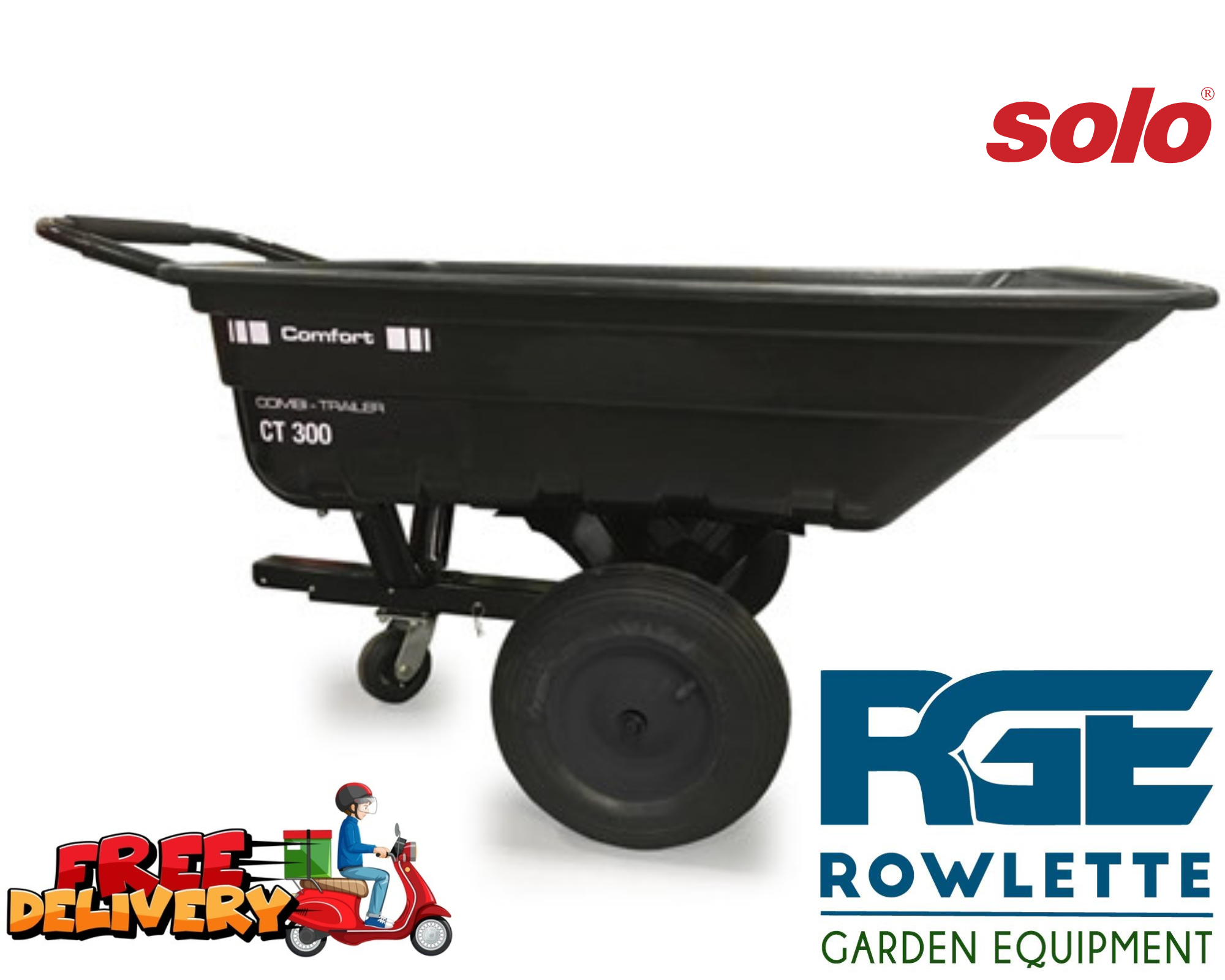 Solo CT 300 Combi Trailer