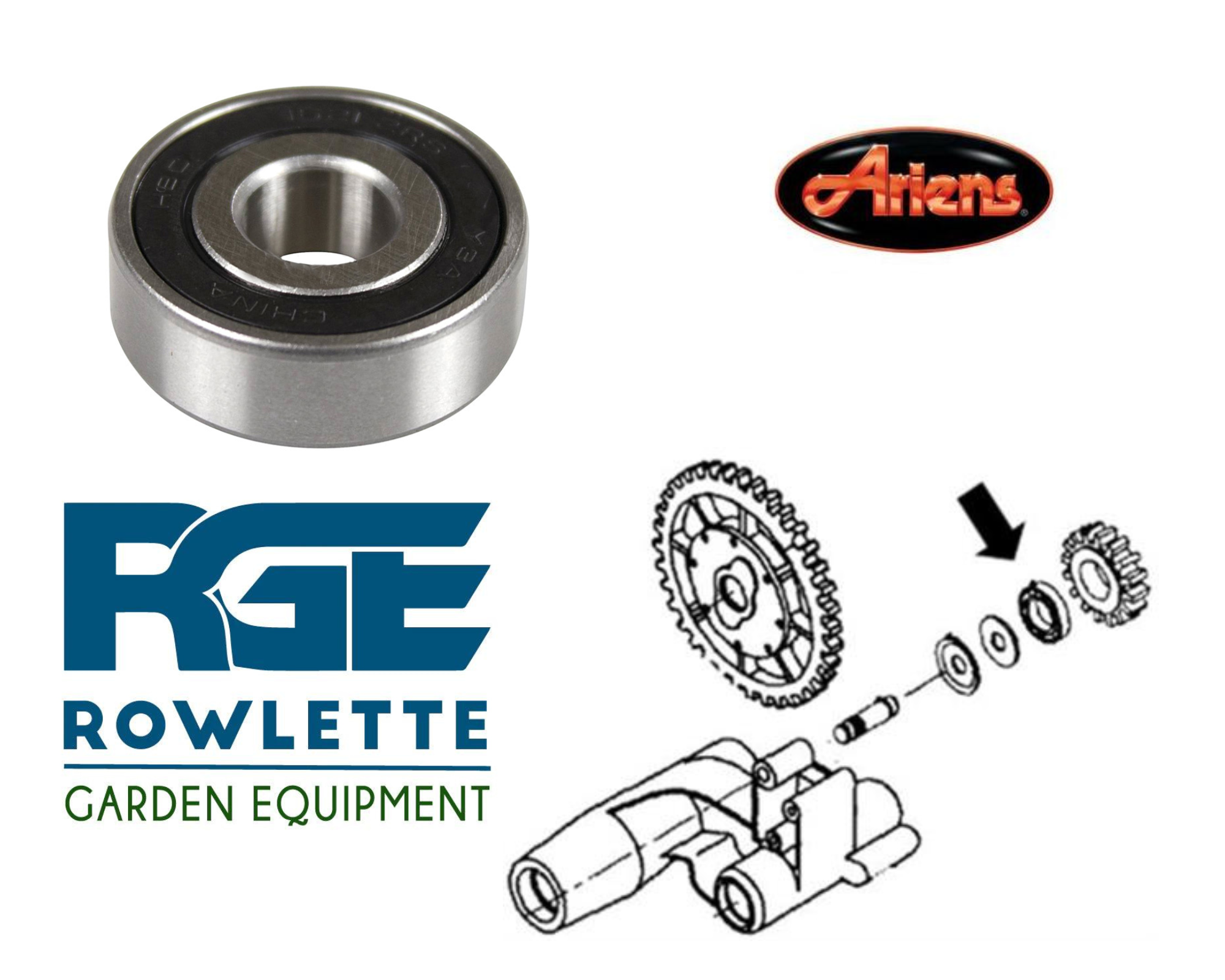 Genuine Ariens Bearing Fits 911 Series