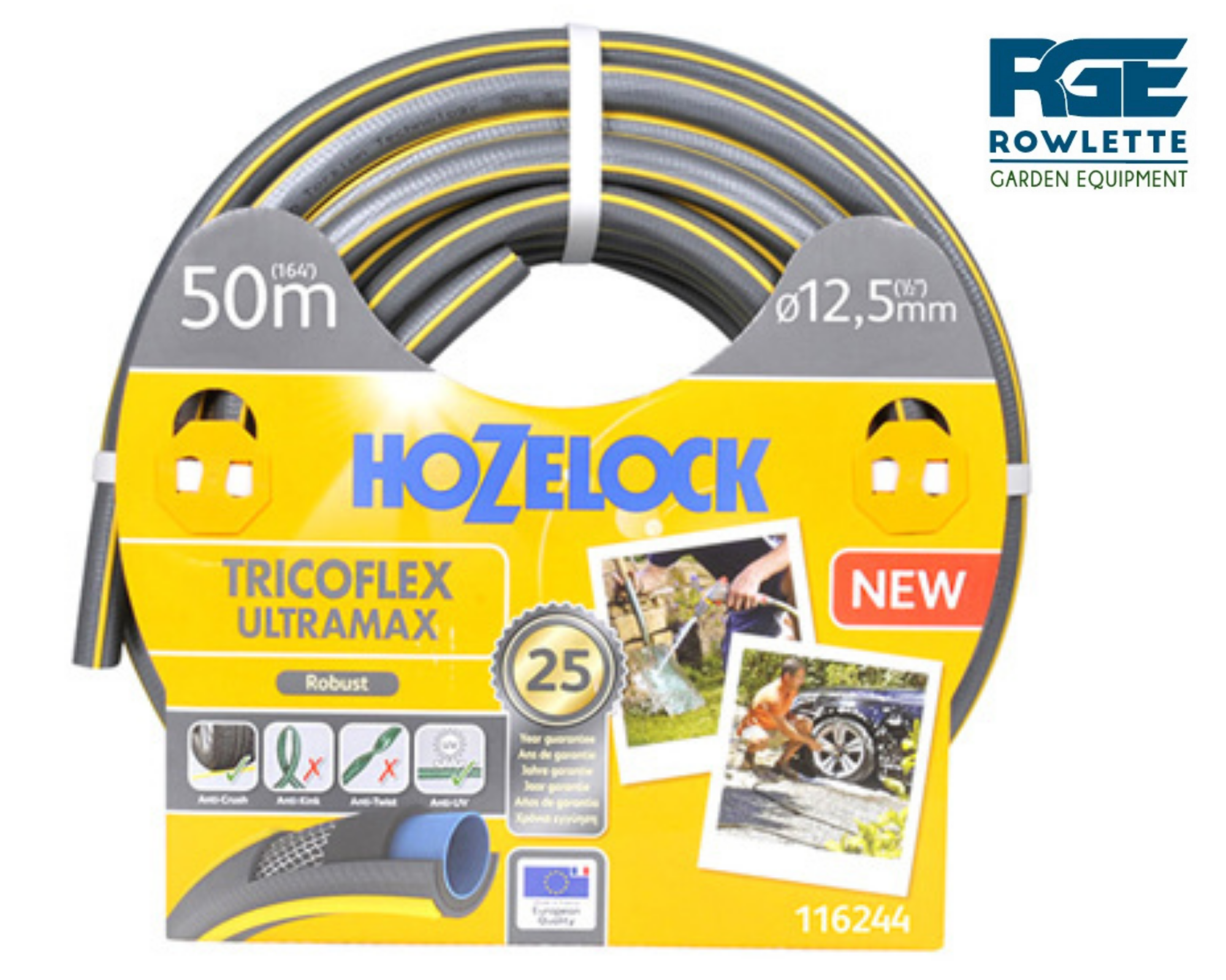 GARDEN HOSE HOZELOCK TRICOFLEX 50 Meters