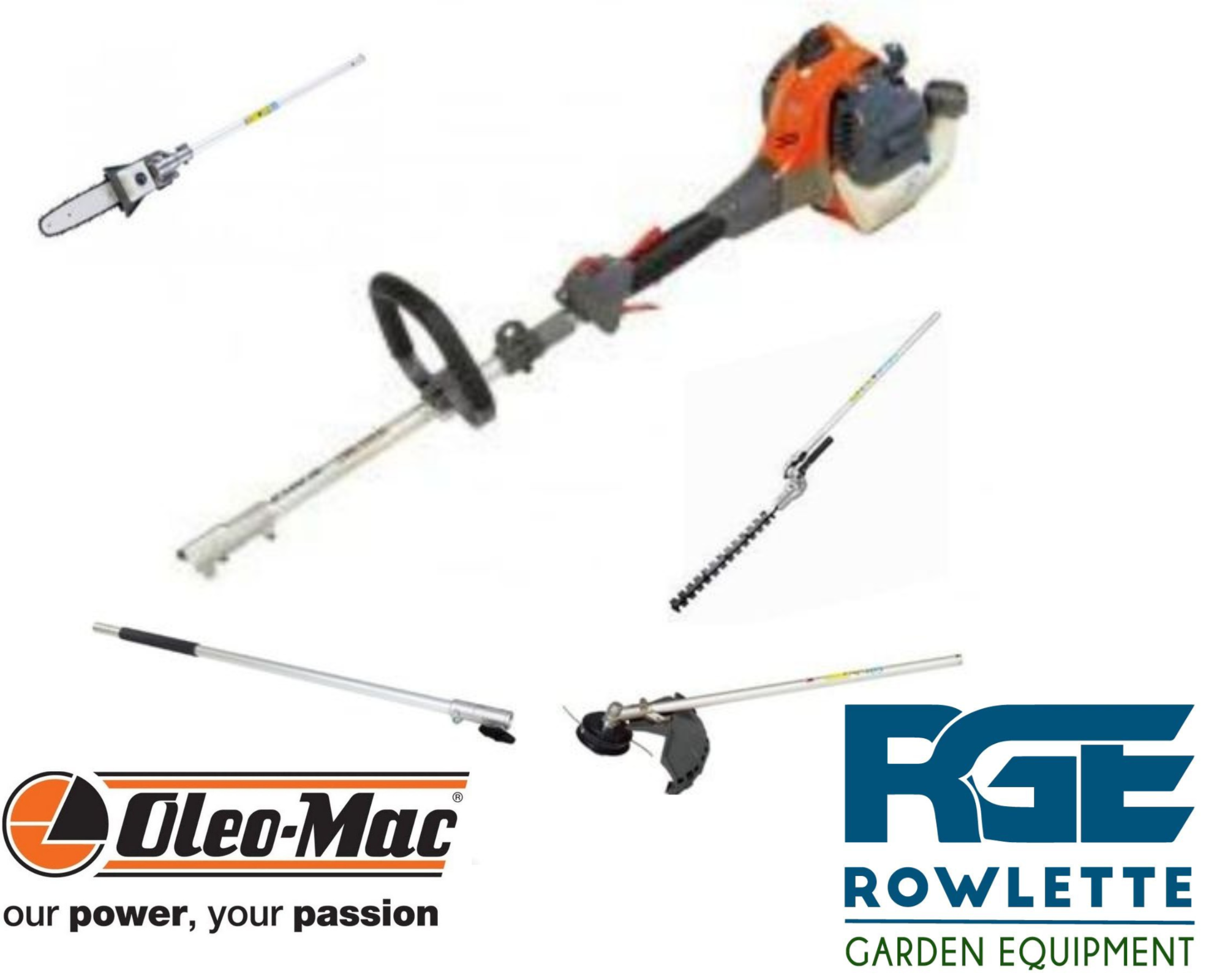 Oleo Mac BCH 250 D 4 In 1 Strimmer