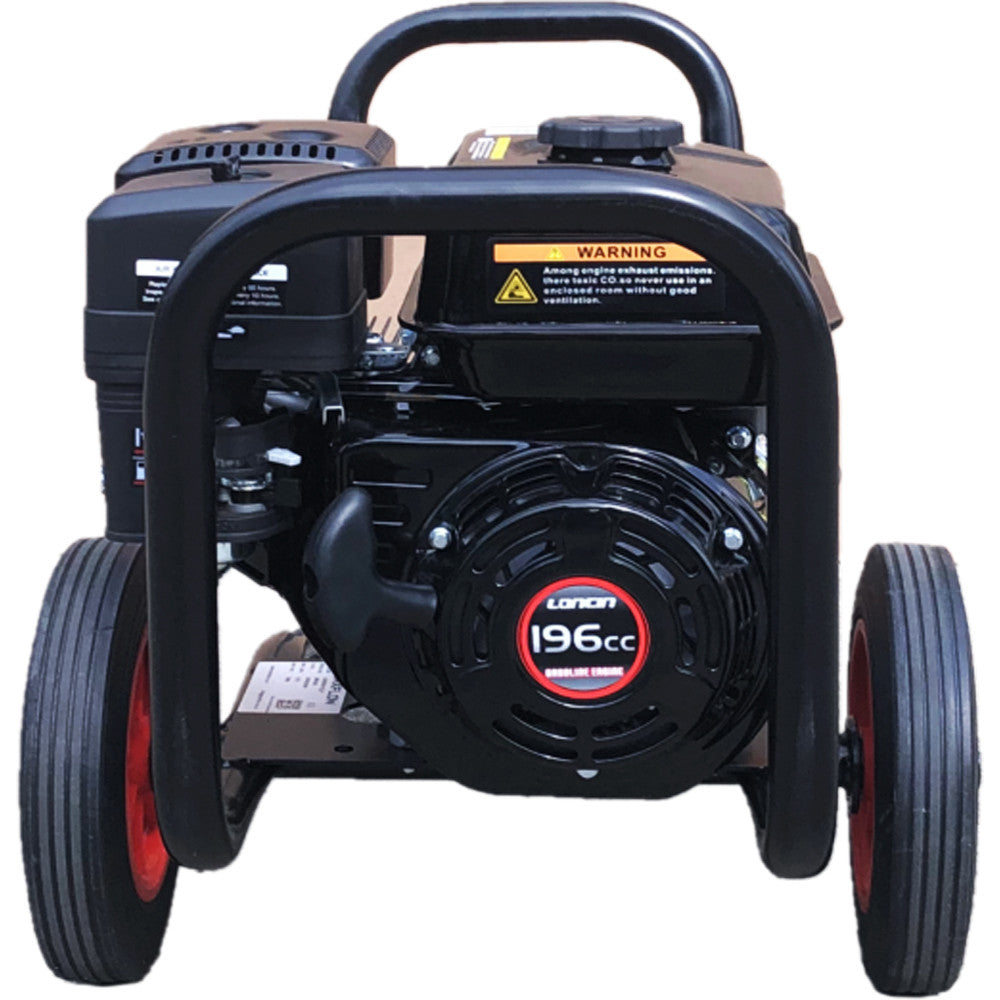 Loncin G200 6.5HP, 2200PSI @ 14LPM, Gearbox, Piston Pump, Low Profile Frame