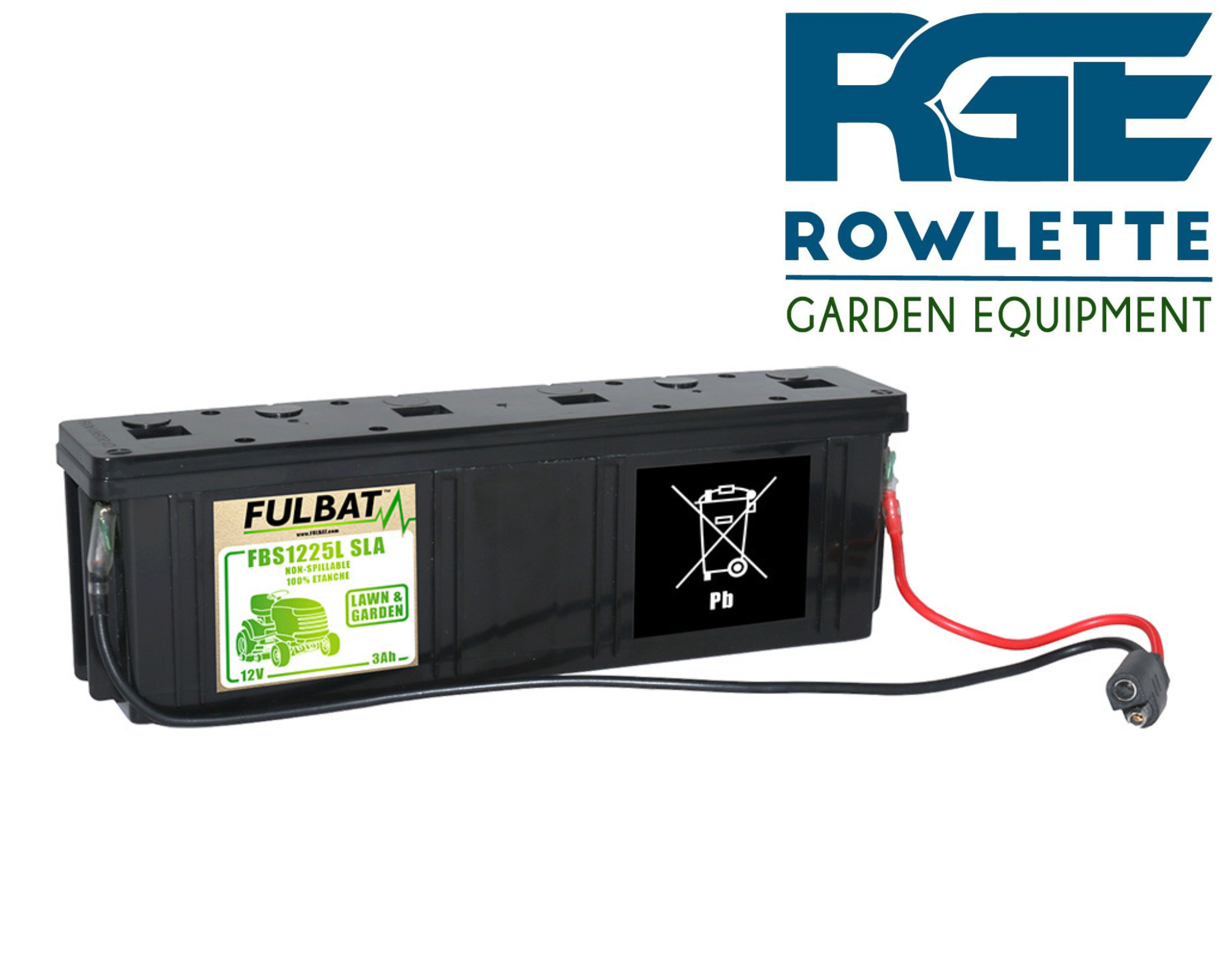 12 V Battery Fits Walk Behind Mowers