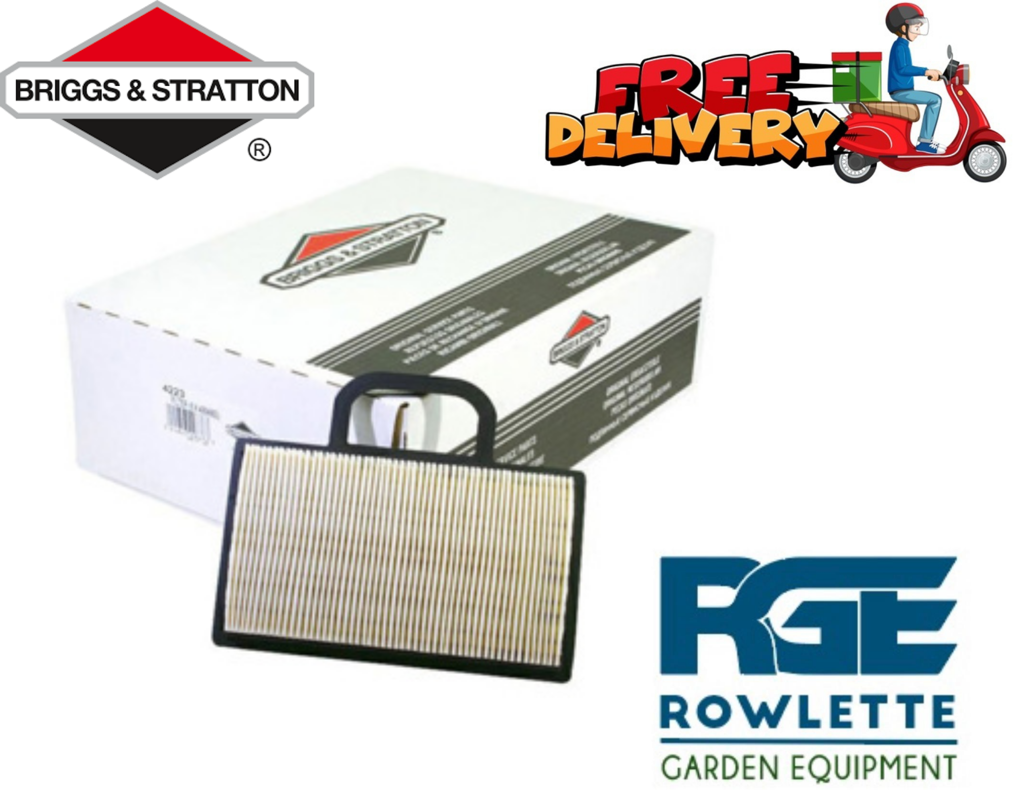 Briggs & Stratton Air Filter 6 Bulk Pack