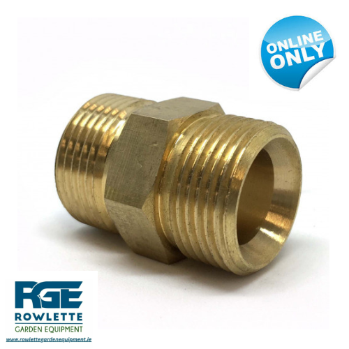 1/2"Male x 1/2"Male Brass Adaptor