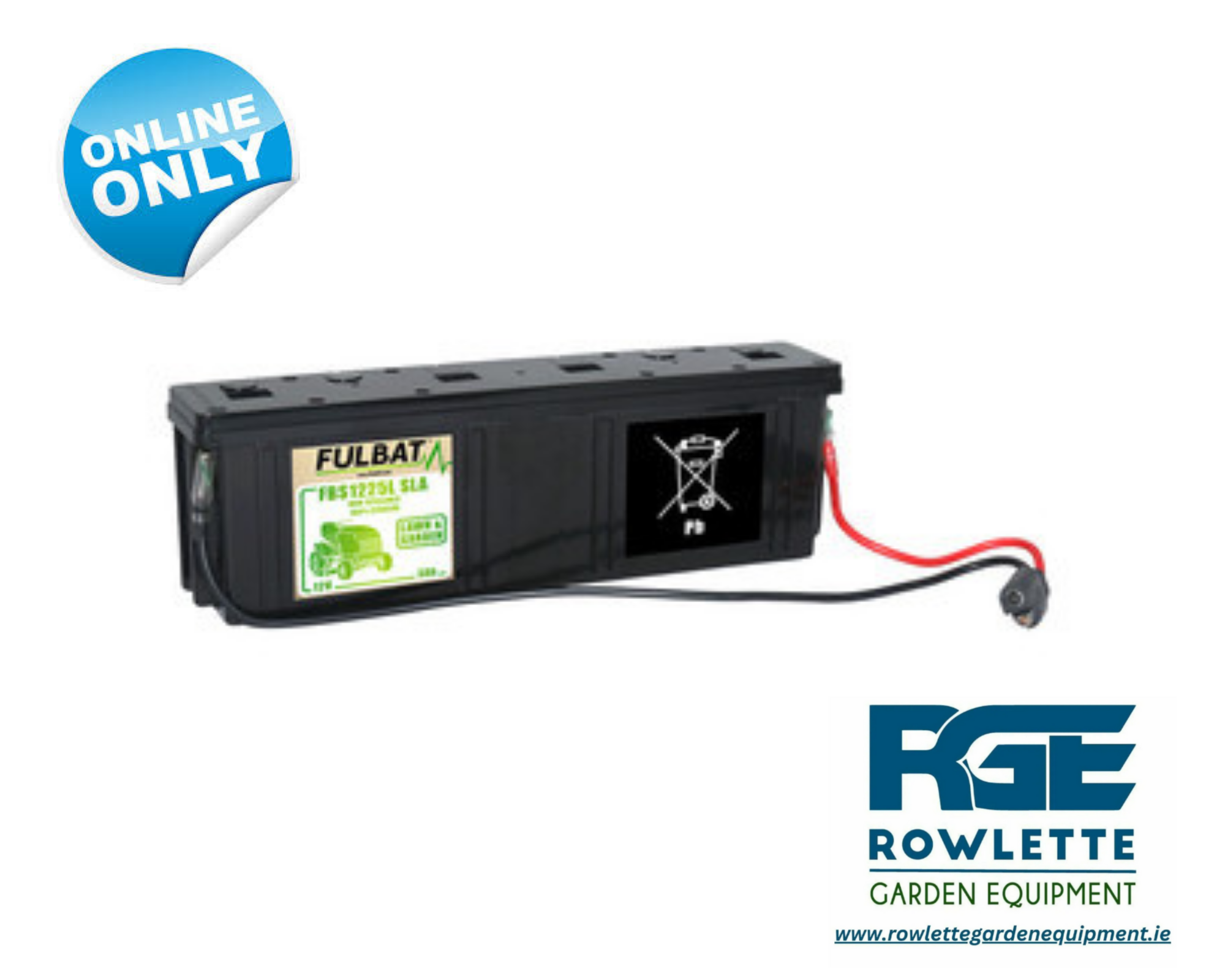 12 V Battery Fits Walk Behind Mowers