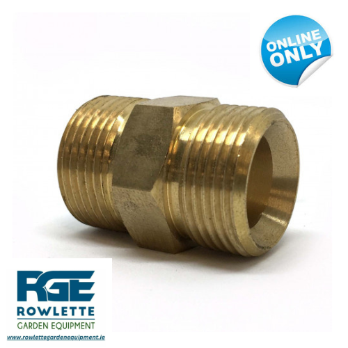 1"M x 1"M Brass Adaptor
