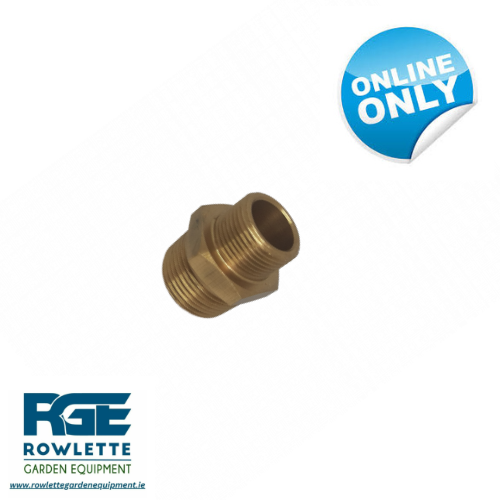 1"M x 3/4"M Brass Adaptor