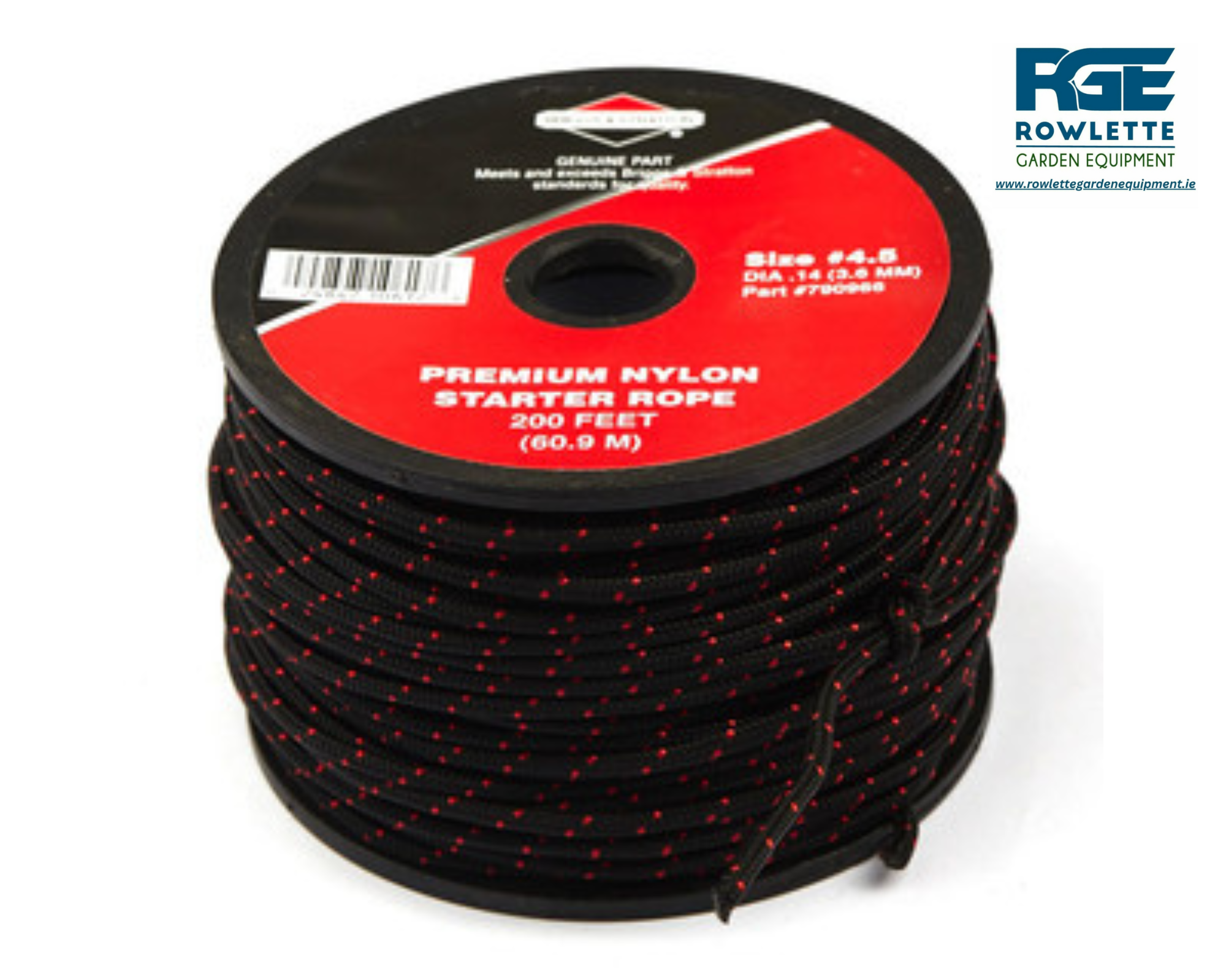 Briggs and Stratton 200ft Reel of 3.6mm starter rope