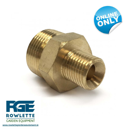 22mm/15mm Brass Adaptor 1/4" Male
