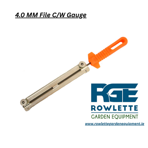4.0 MM File C/W Gauge
