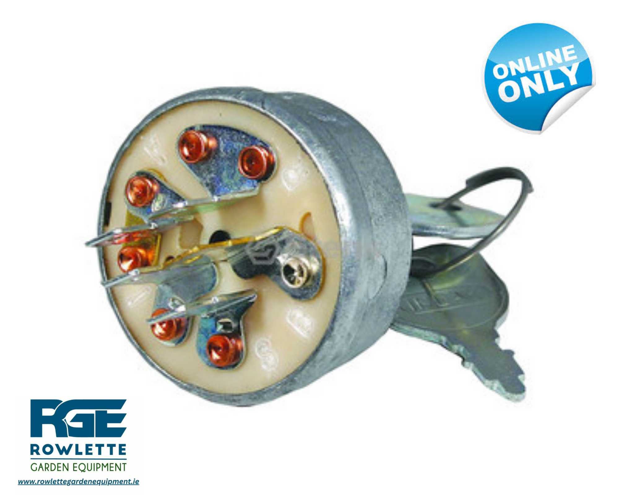 ARIENS 031152, 3115200. AYP 2683R. GRAVELY 19223, JACOBSEN 129846, JOHN DEERE AM102544, AM103286 Starter Switch