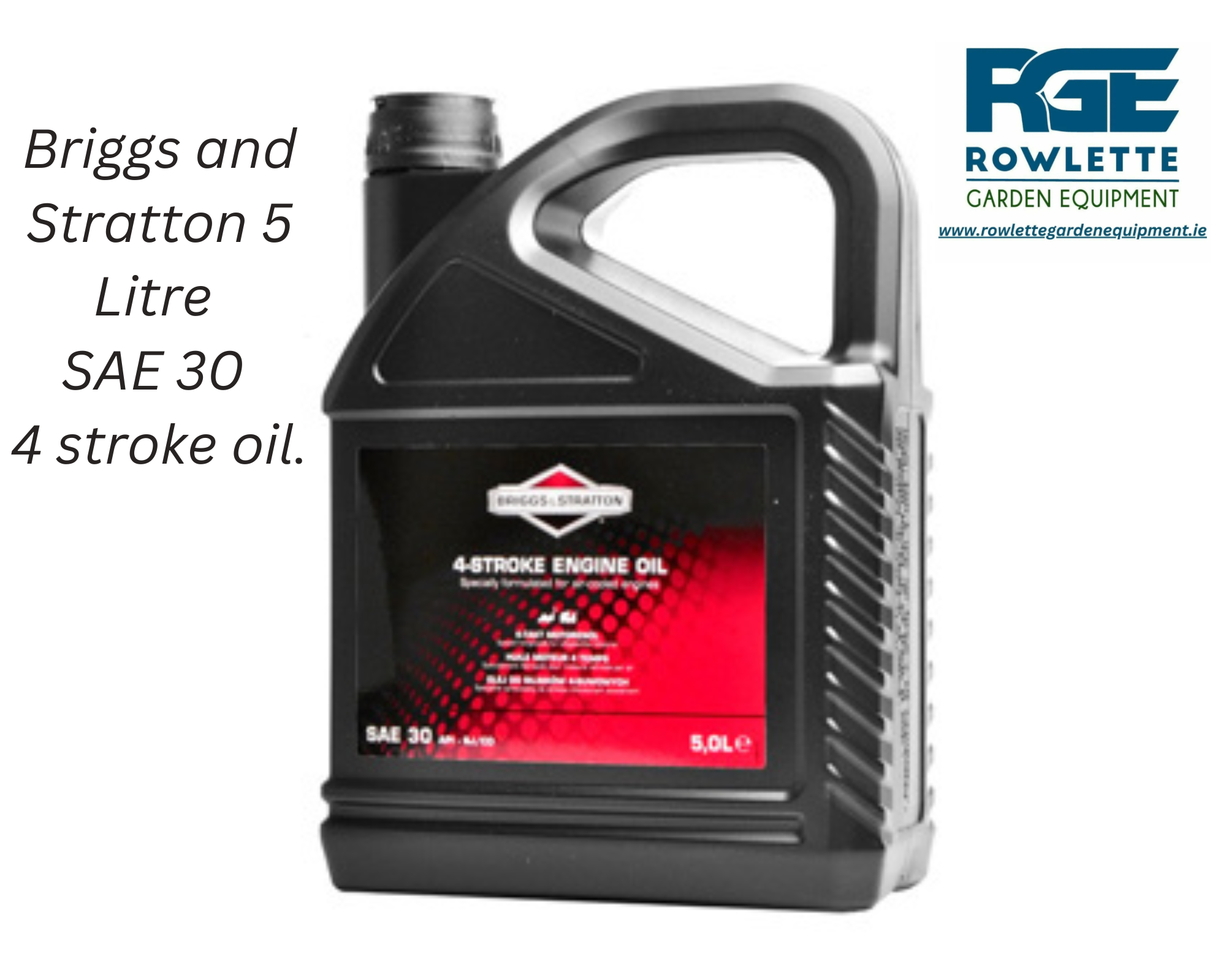 Briggs & Stratton Engine Oil SAE30 5L