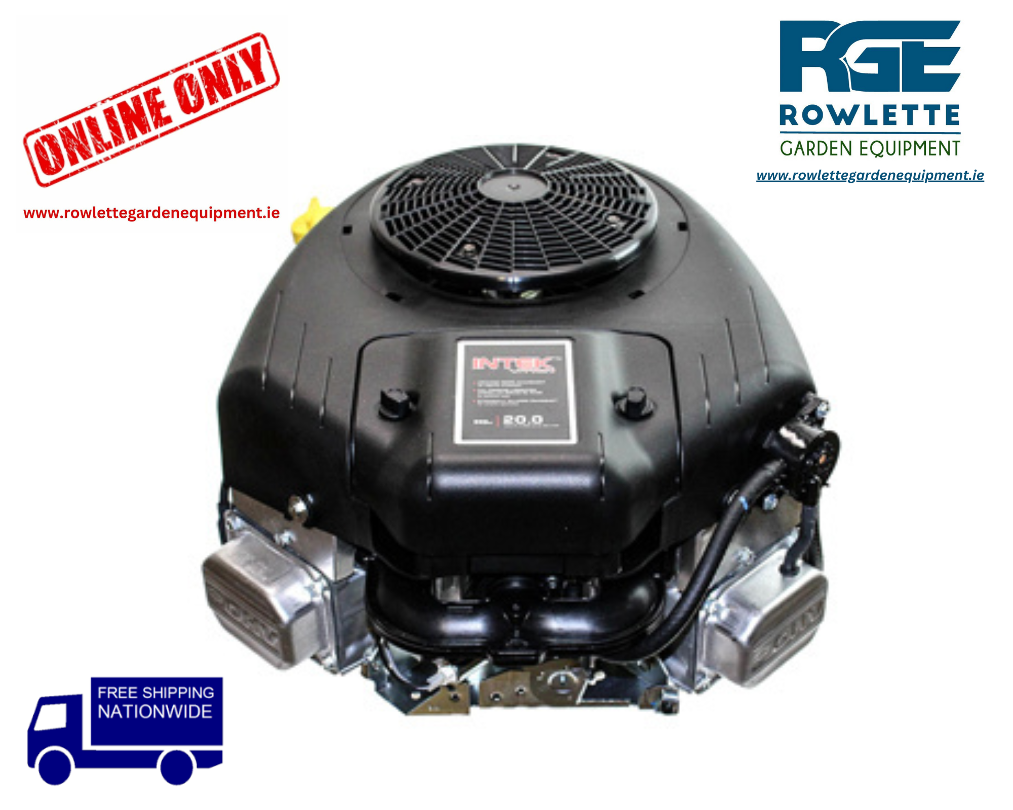 Replacement Briggs Stratton Lawnmower Engine 20 HP V TWIN ENGINE