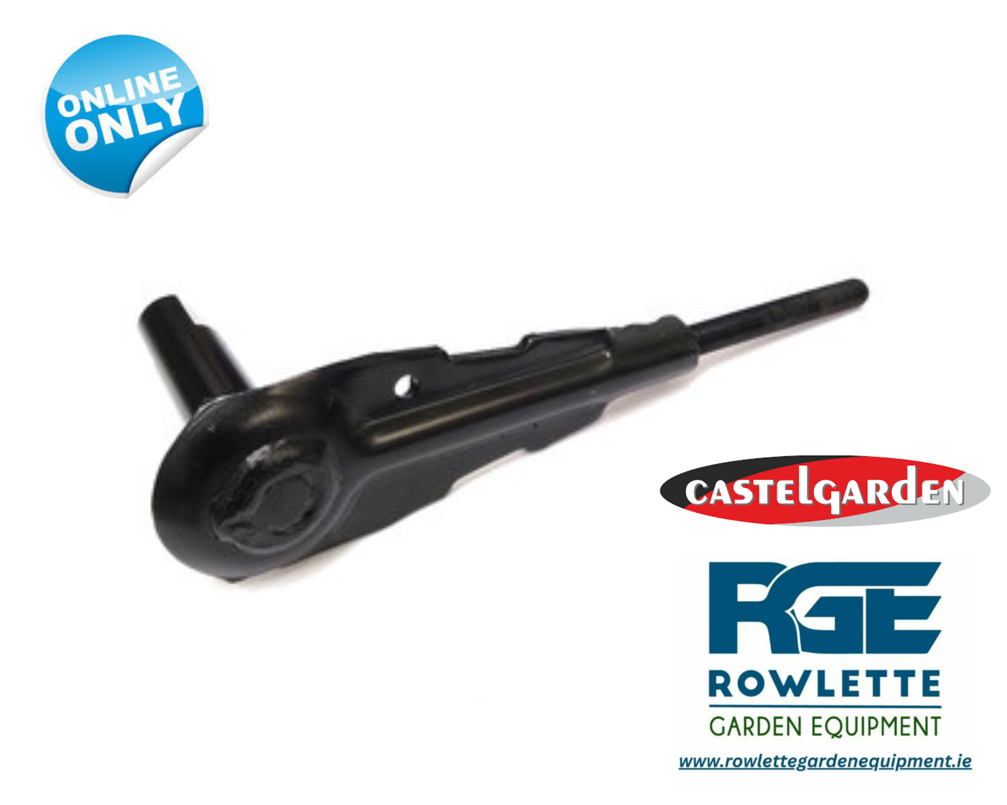 Castelgarden 102cm from 2000 For models with plastic grass chute Front left side