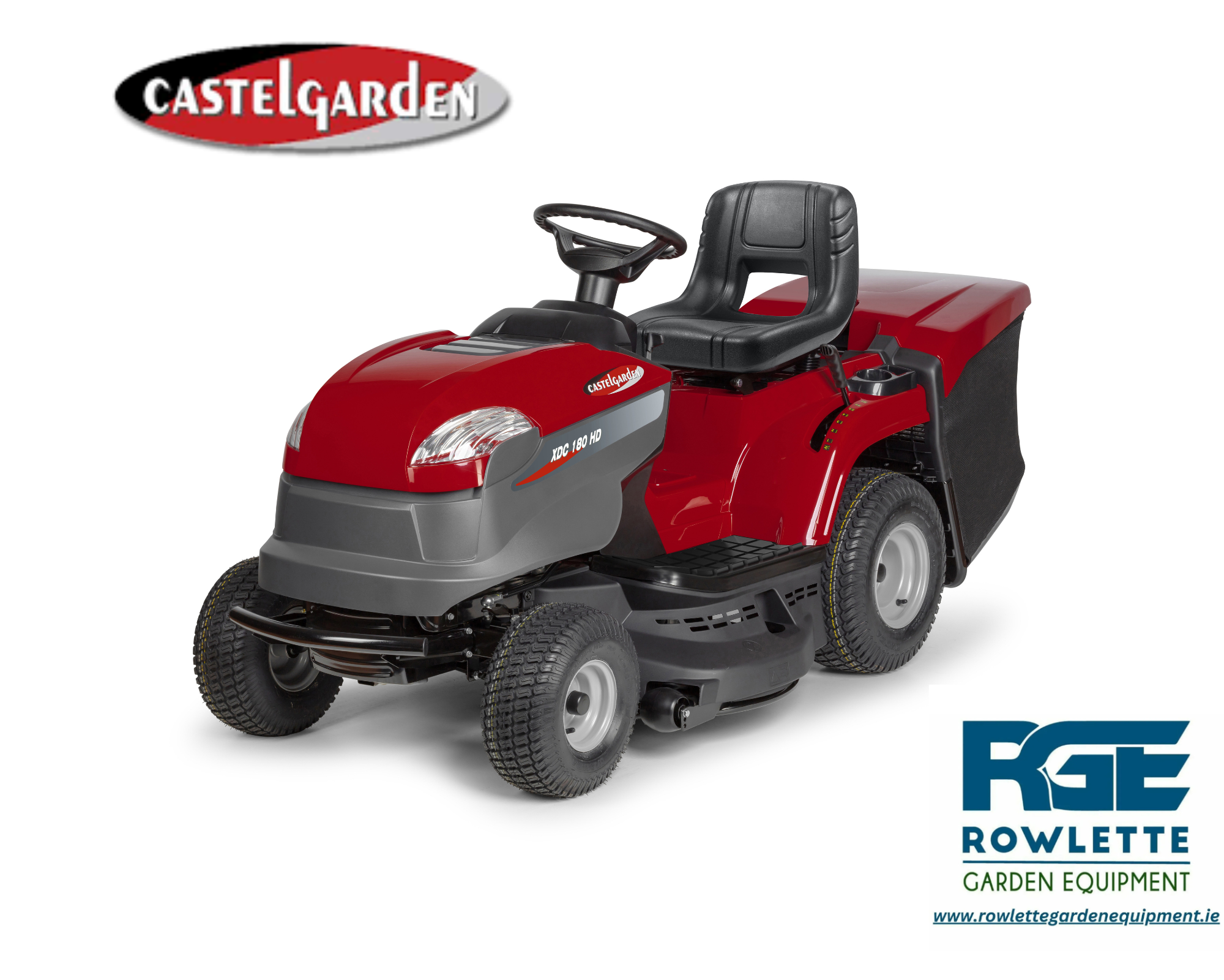 Castelgarden XDC180HD Petrol Ride-On Lawnmower