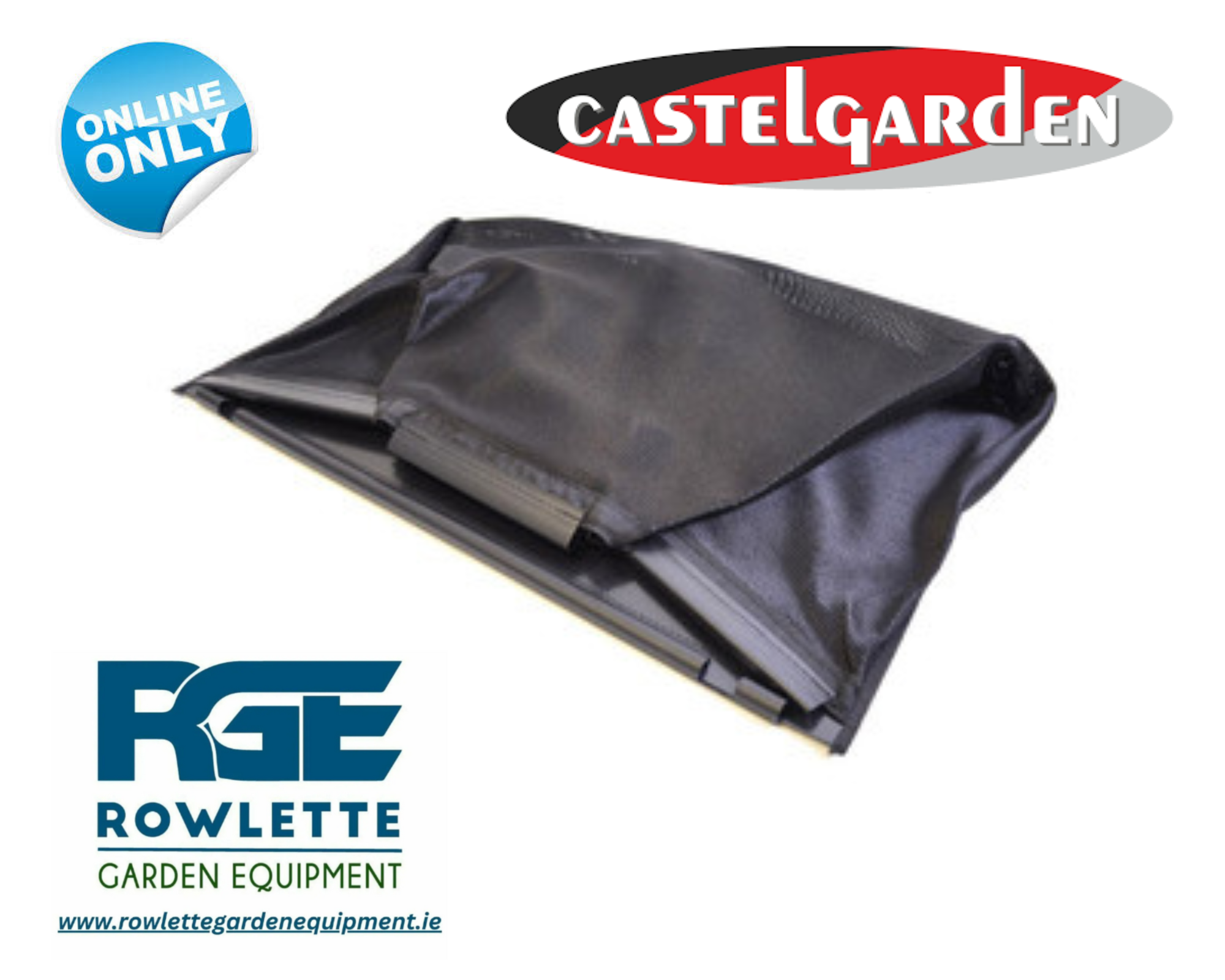 Genuine Castelgarden 102 , 122 cm ( 40 & 48” ) models grass bag