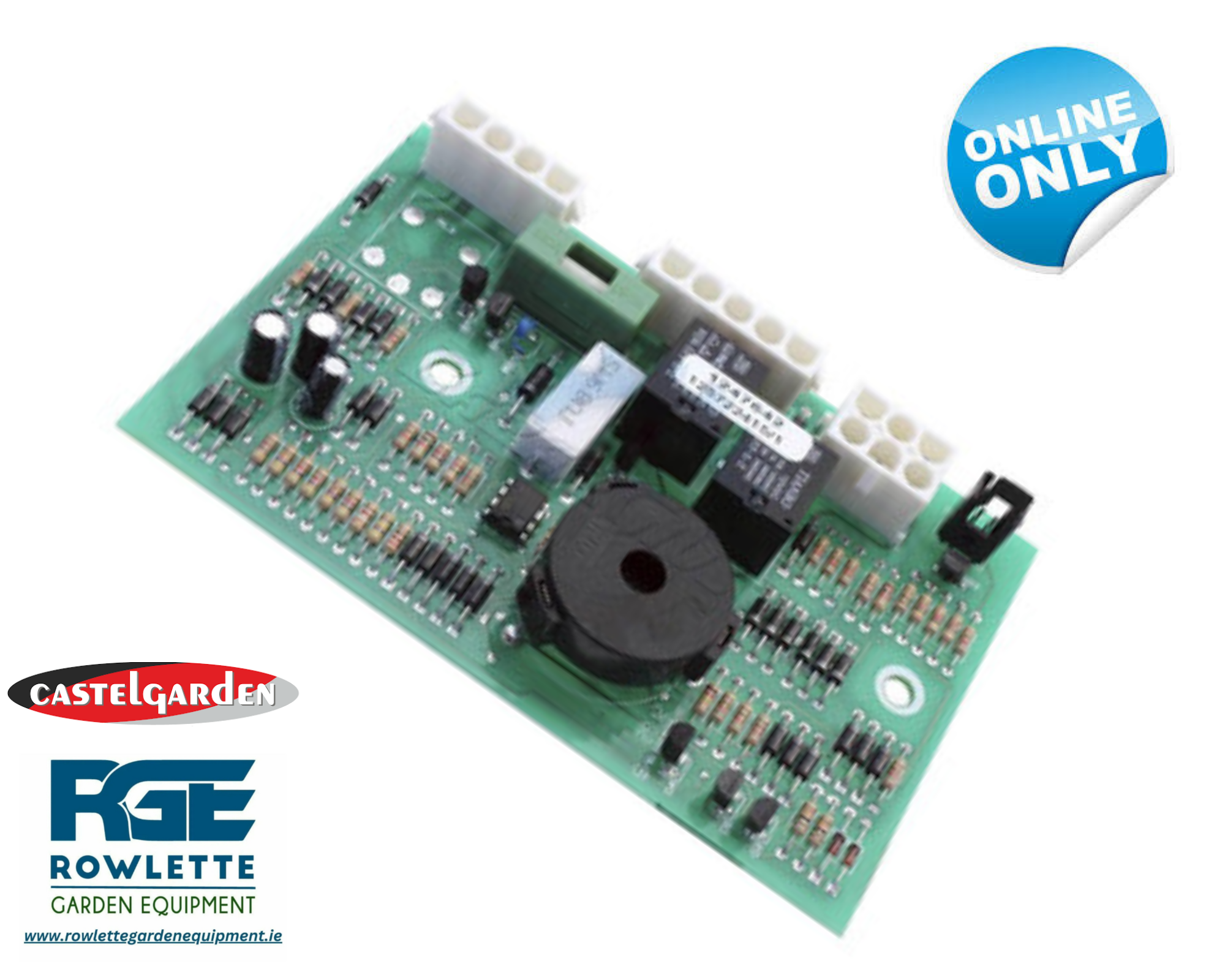 Genuine Castelgarden Castelgarden models F72, J92 circuit board