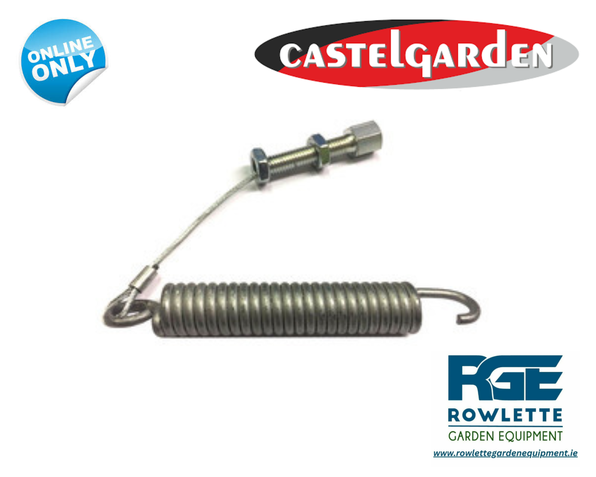 Genuine Castelgarden Ride On 102 electric clutch models Blade Engage Cable