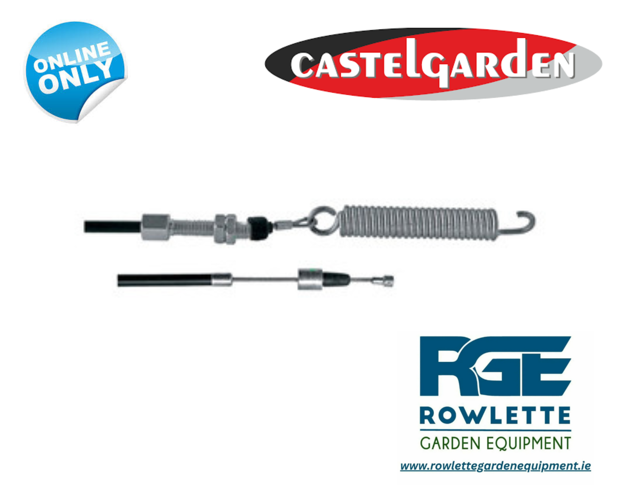 Genuine Castelgarden TC 20/122 H, TCC 18/122, TCP 17/122 HYDRO, TCP 22/122, TCP 22/122 HYDRO Blade Engage Cable