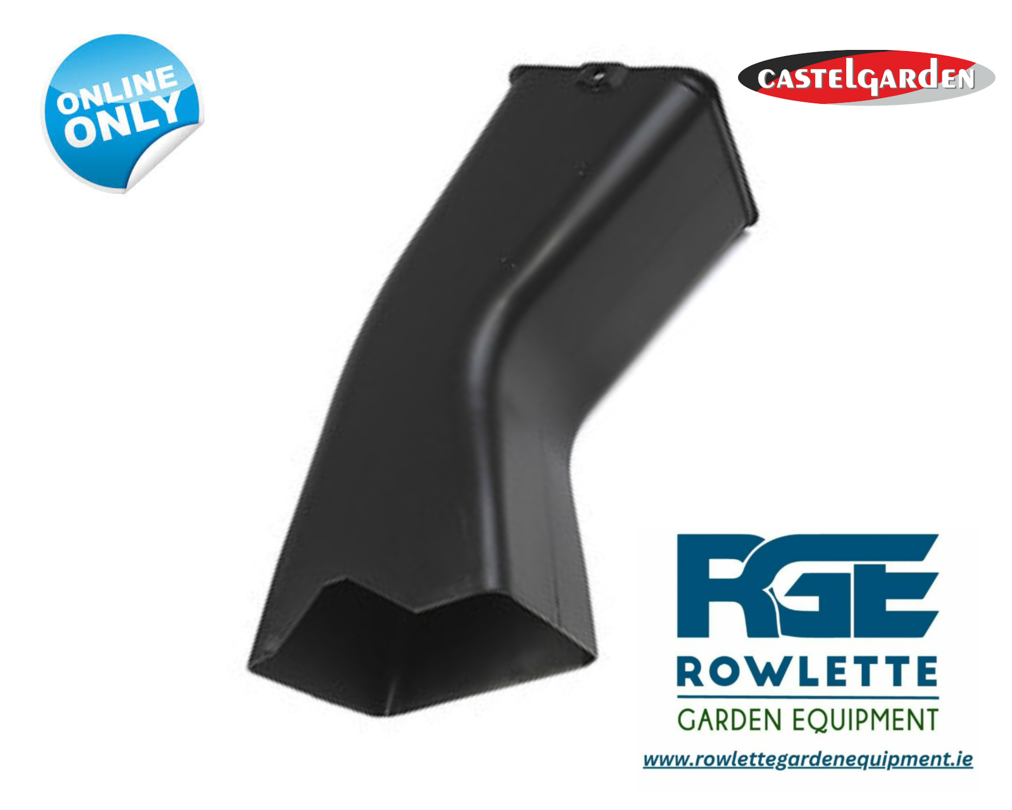 Genuine Castelgarden plastic deck chute fits 102 cm,122 cm machines after 2000