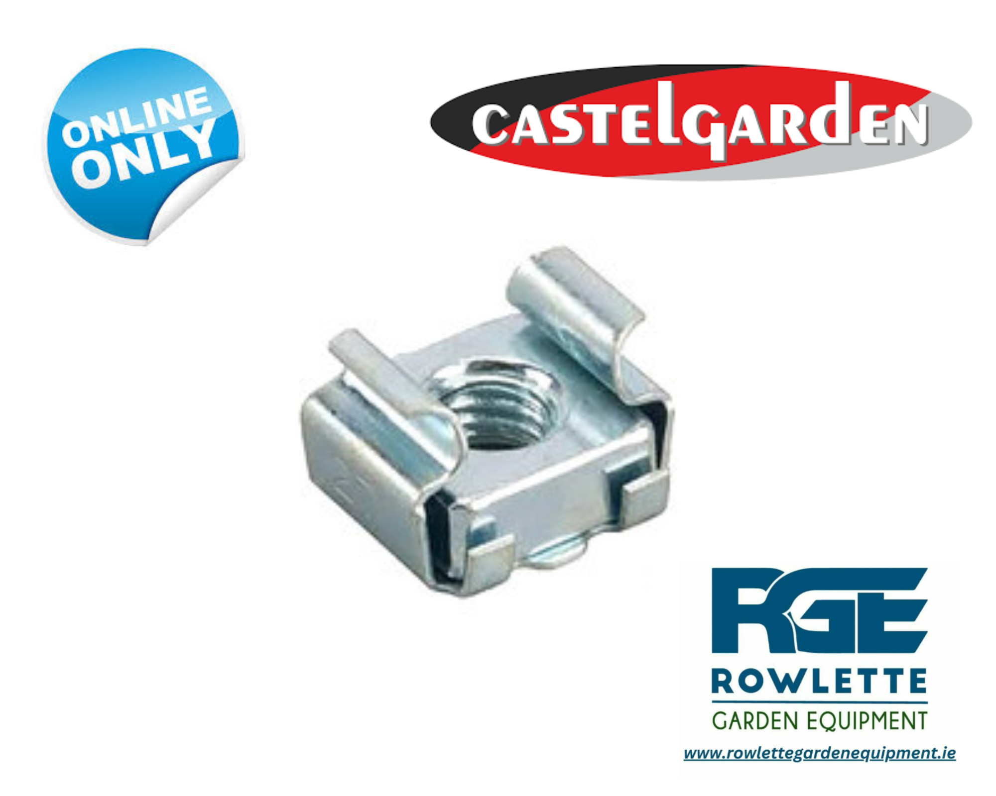 Genuine Castelgarden ride On shout Nut